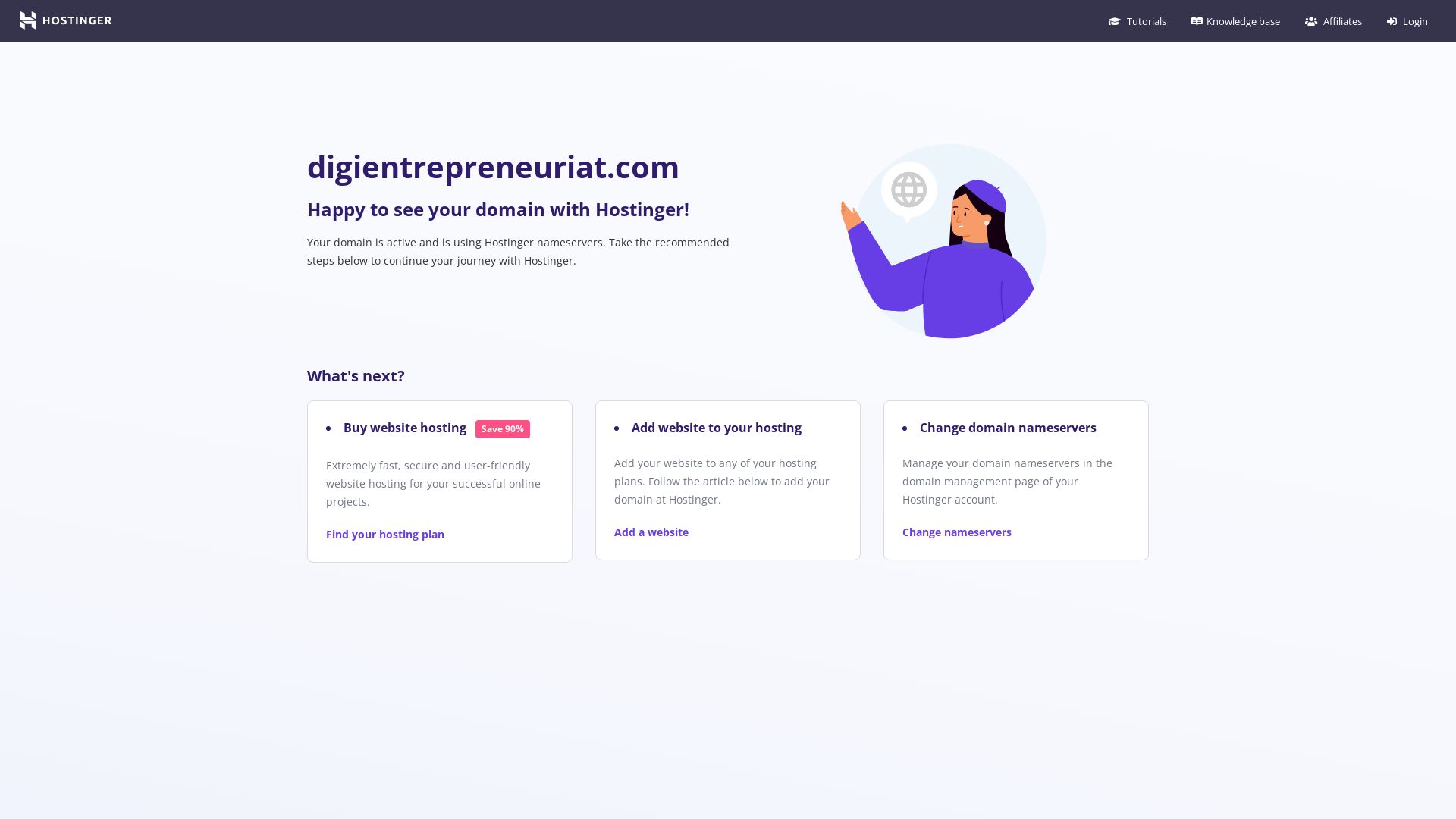 Webseitenstatus digientrepreneuriat.com ist   ONLINE