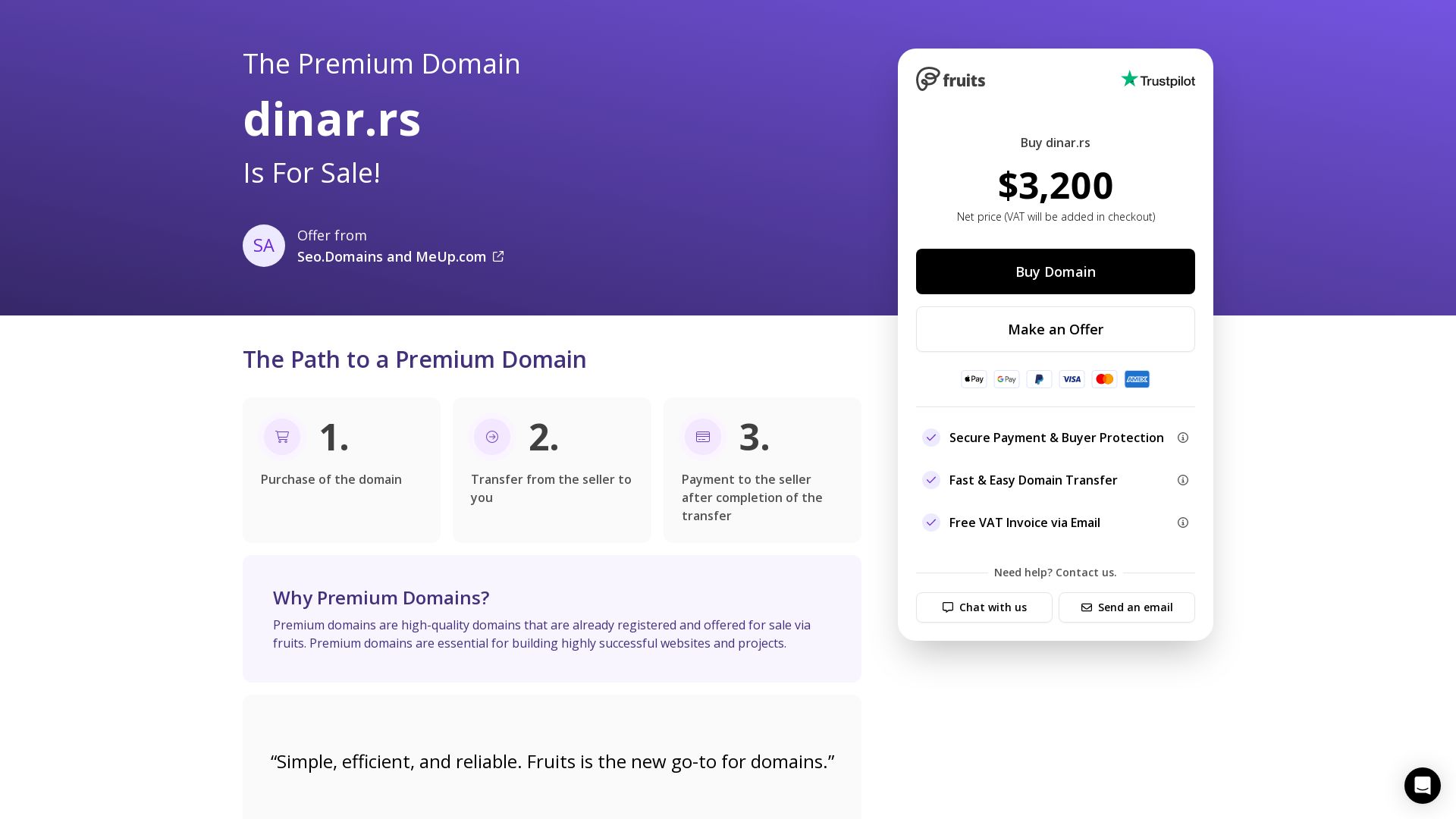 Webseitenstatus dinar.rs ist   ONLINE