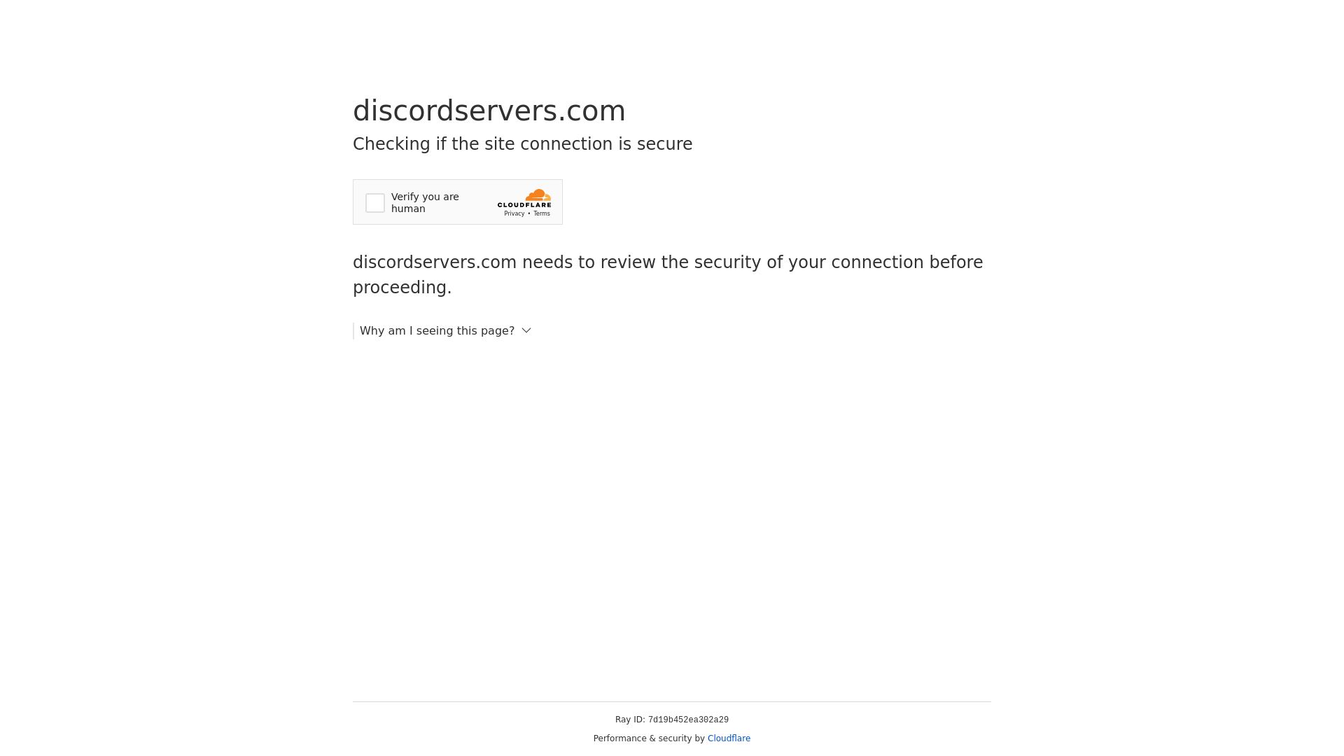 Webseitenstatus discordservers.com ist   ONLINE