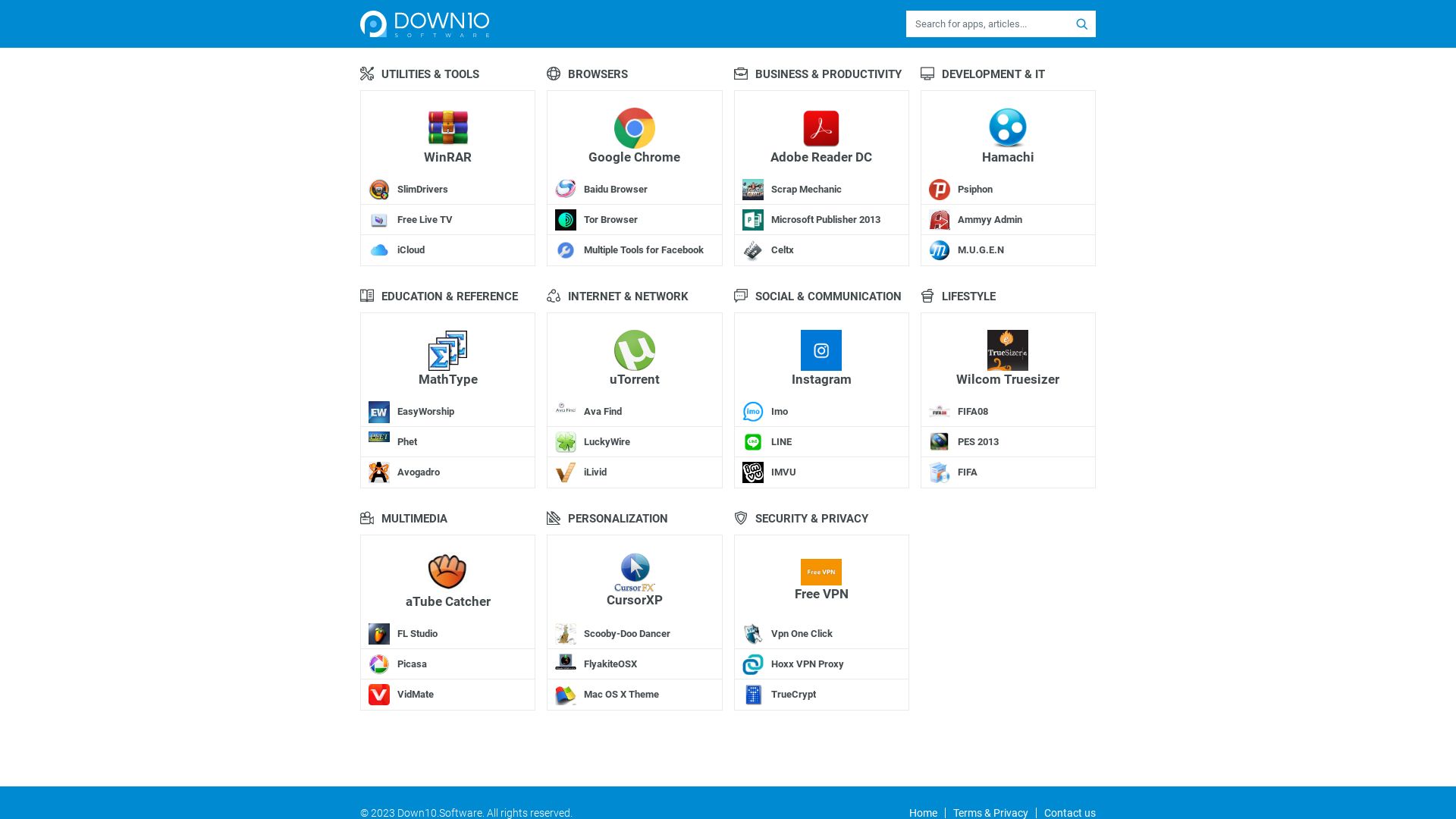 Webseitenstatus down10.software ist   ONLINE