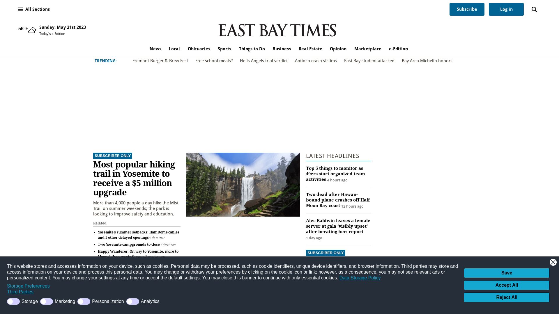 Webseitenstatus eastbaytimes.com ist   ONLINE