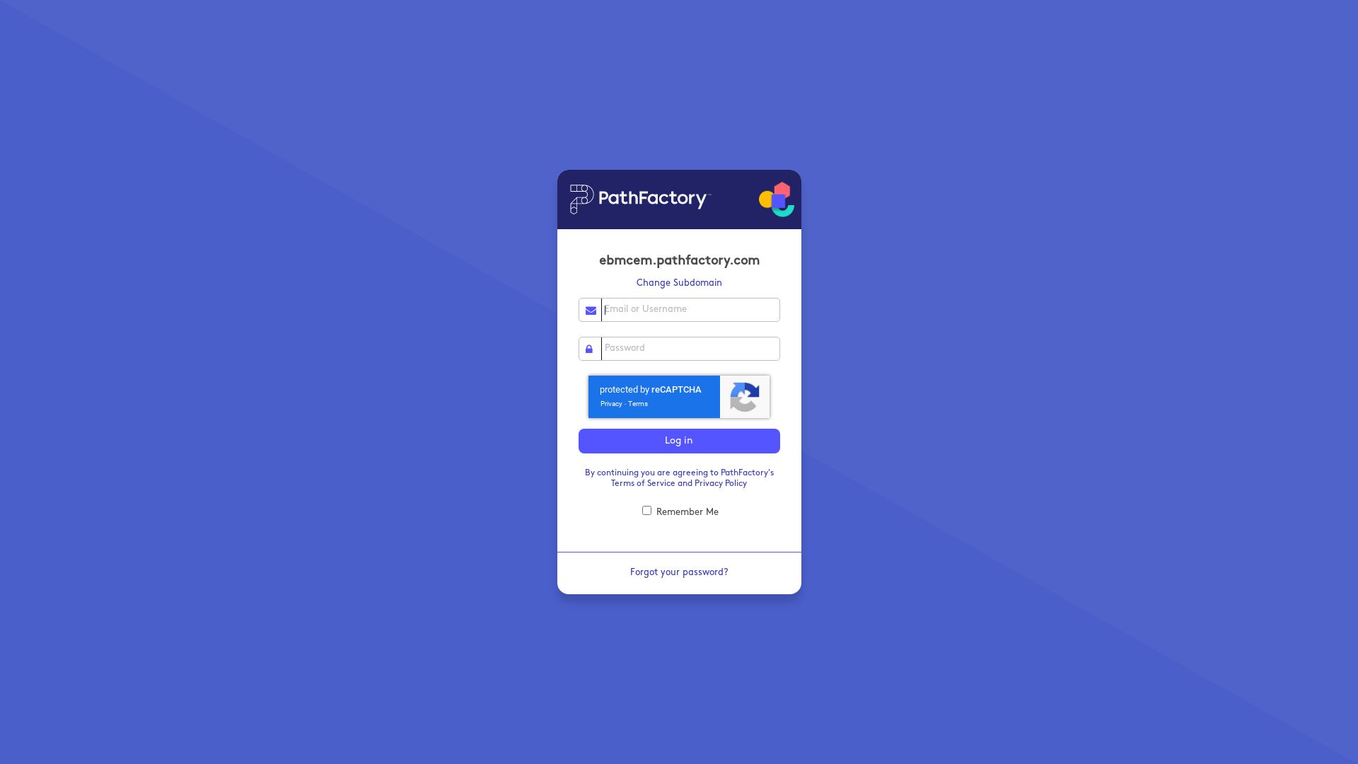 Webseitenstatus ebmcem.pathfactory.com ist   ONLINE