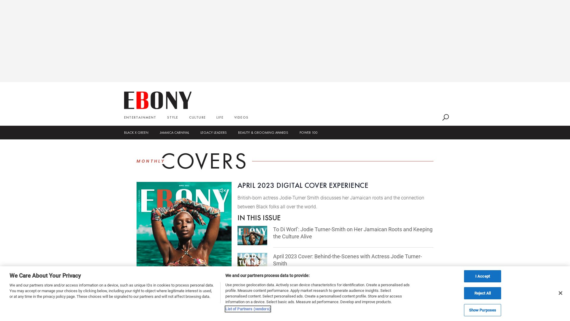 Webseitenstatus ebony.com ist   ONLINE