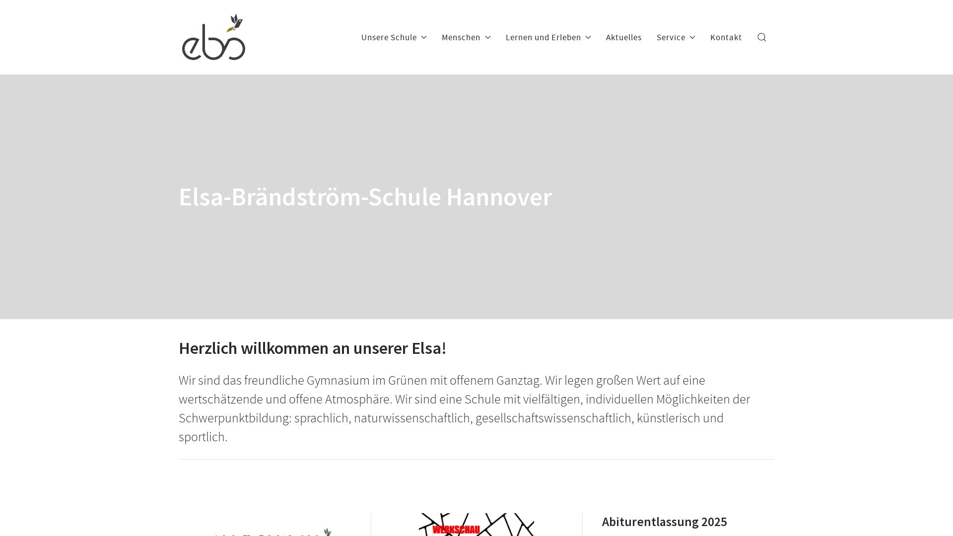 Webseitenstatus ebs-iserv.de ist   ONLINE