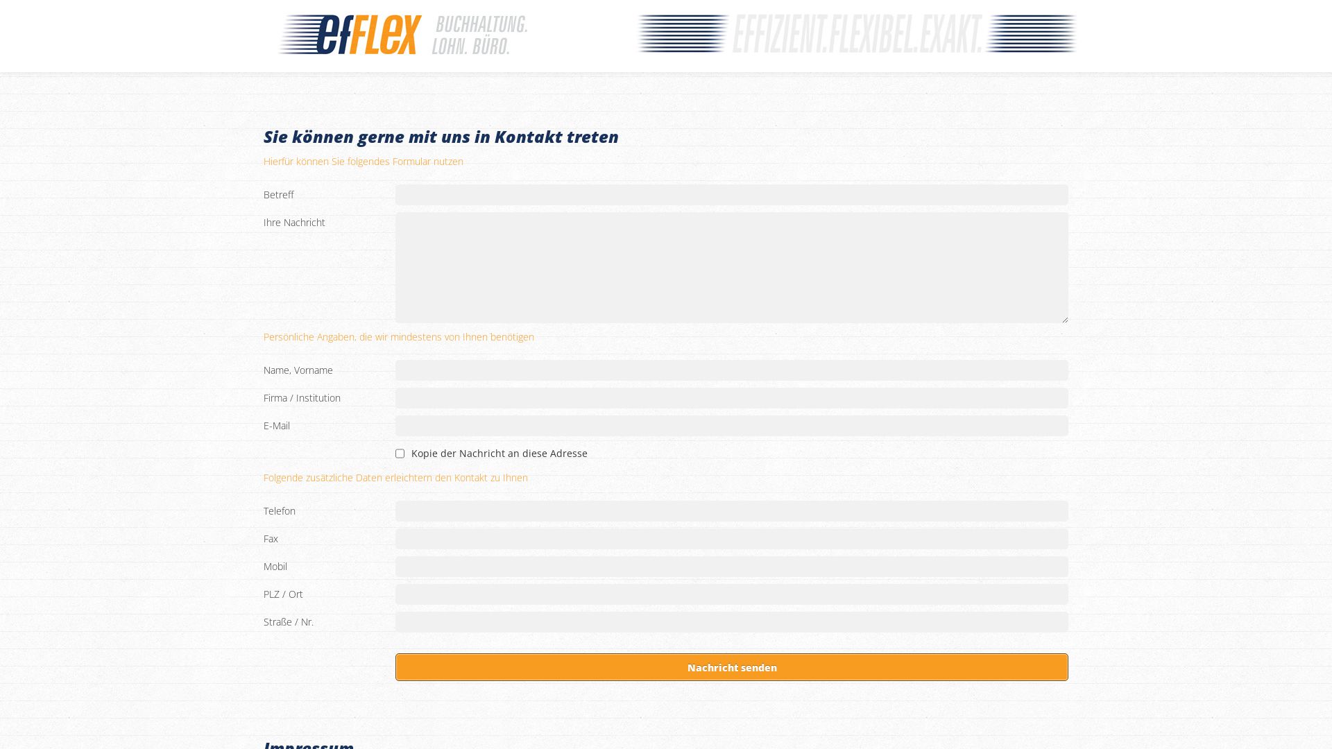 Webseitenstatus efflex.de ist   ONLINE
