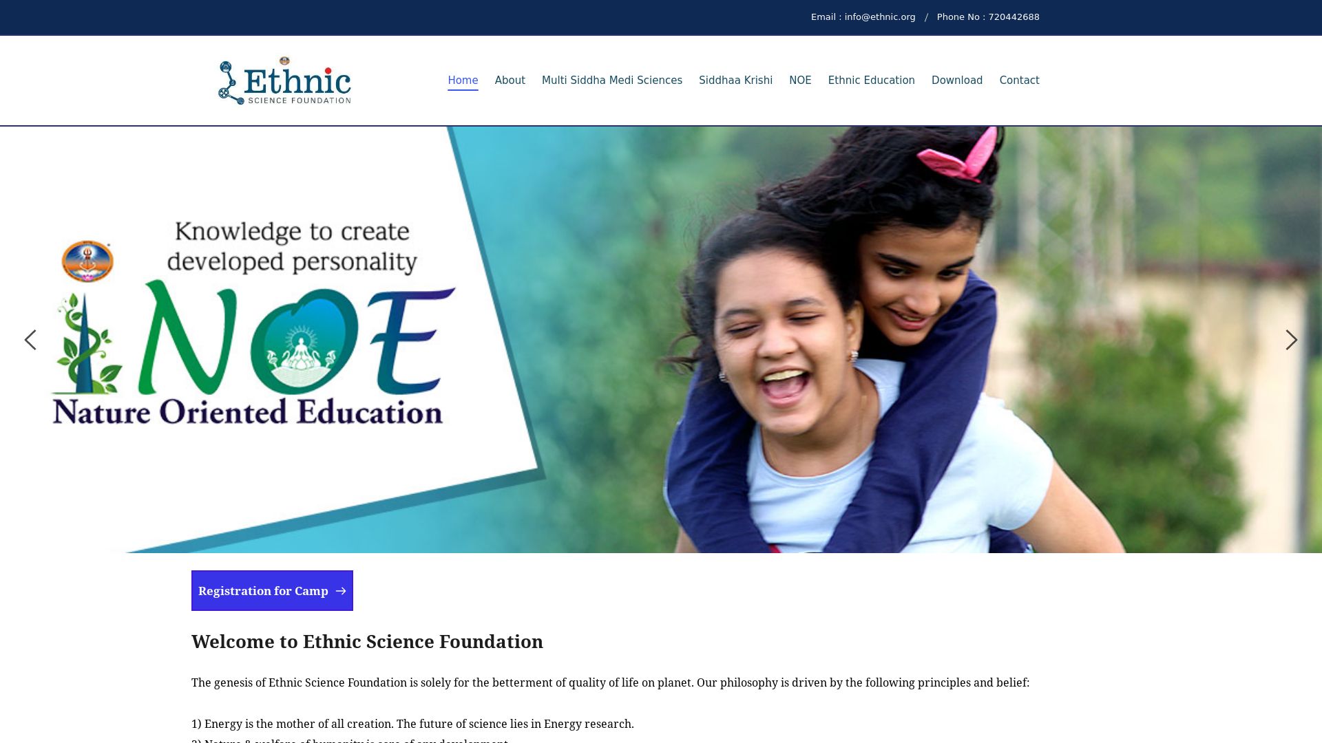 Webseitenstatus ethnic.org ist   ONLINE