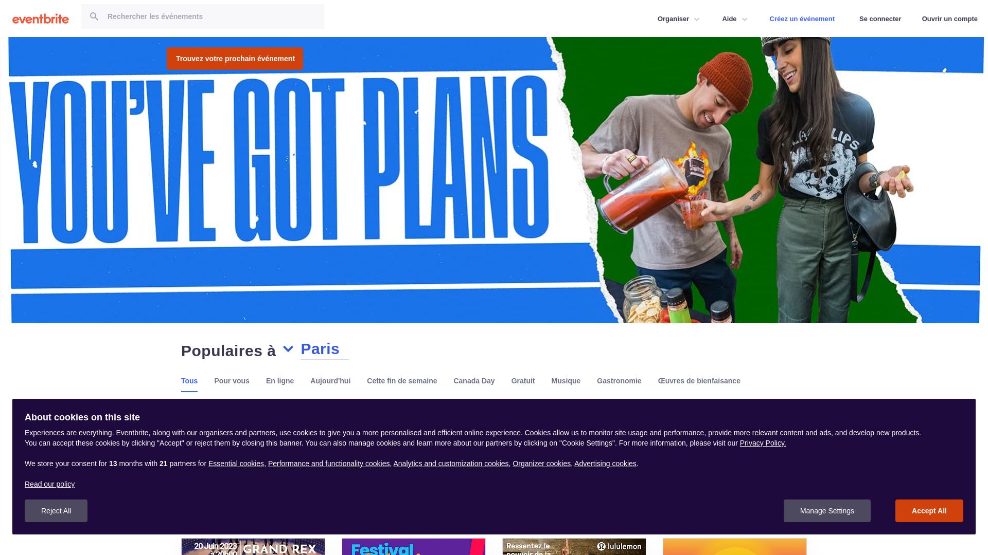 Webseitenstatus eventbrite.ca ist   ONLINE