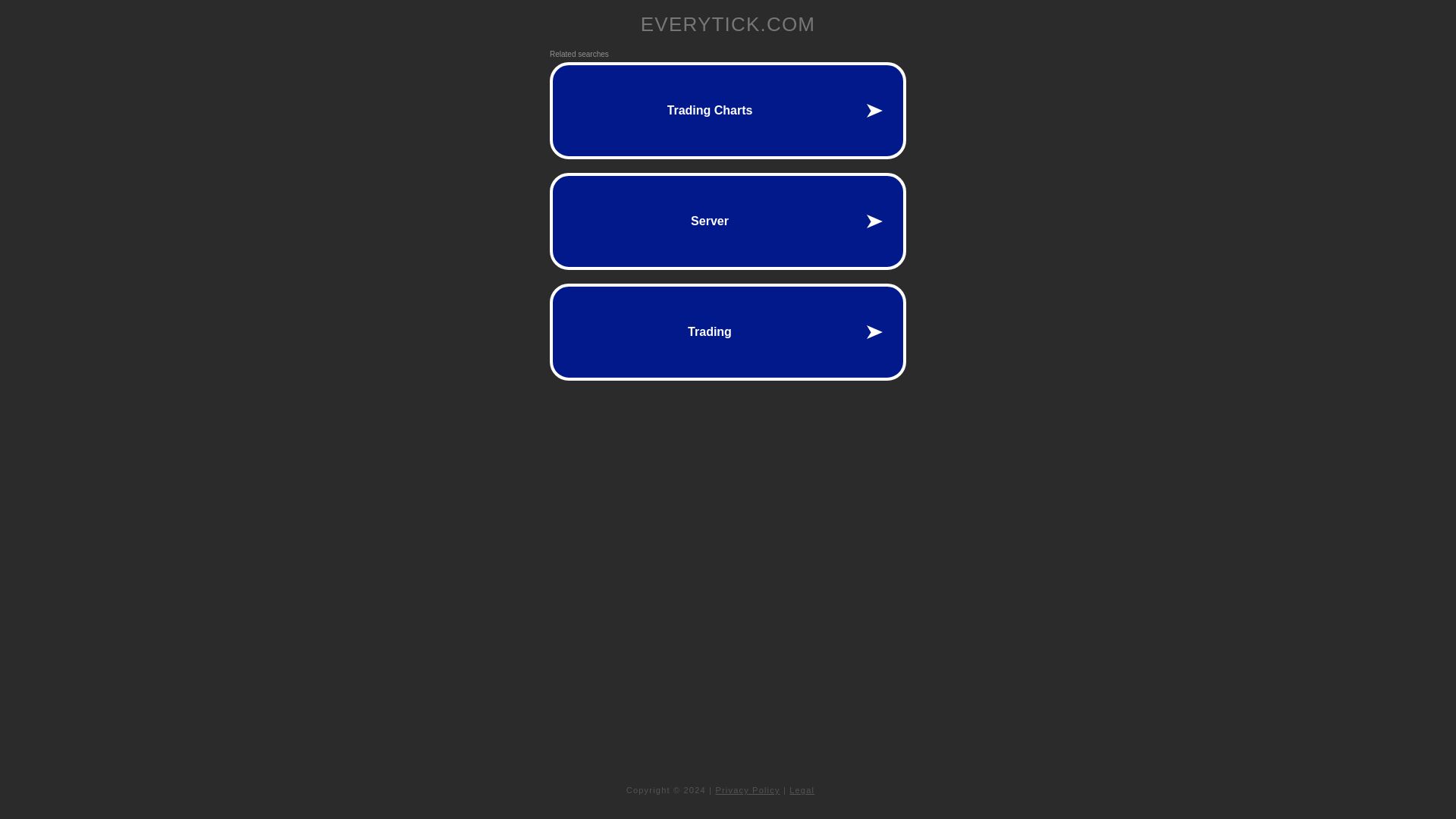 Webseitenstatus everytick.com ist   ONLINE