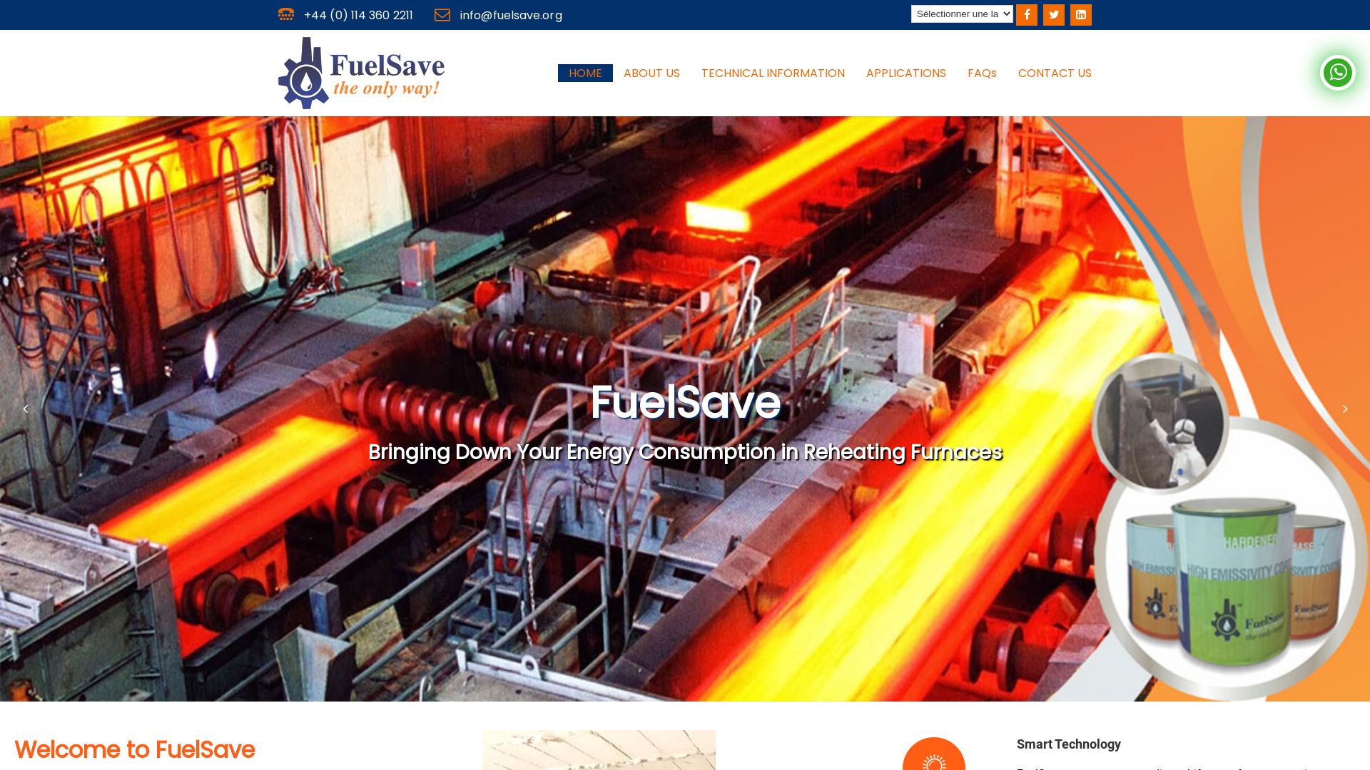 Webseitenstatus fuelsave.org ist   ONLINE