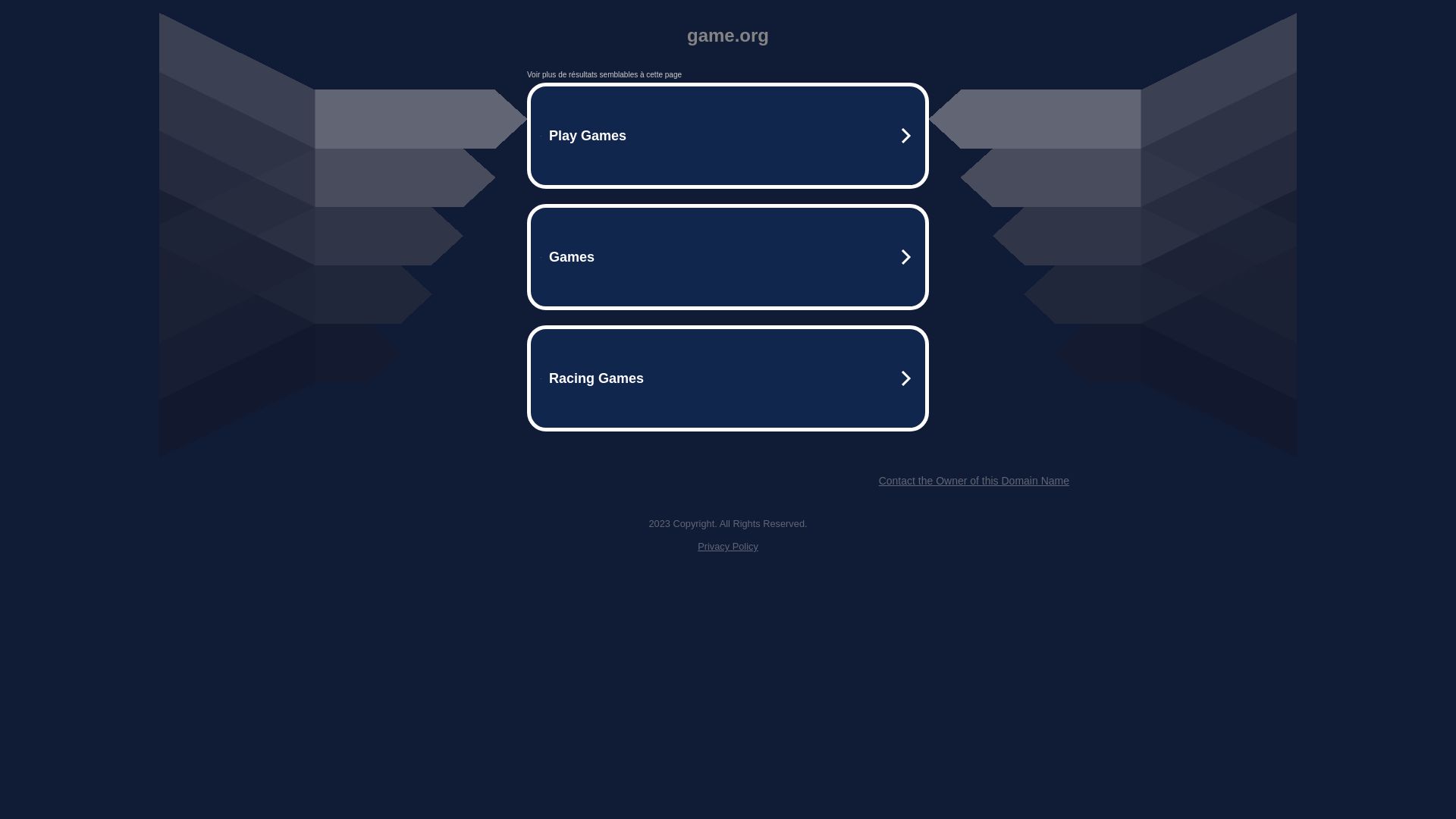 Webseitenstatus game.org ist   ONLINE