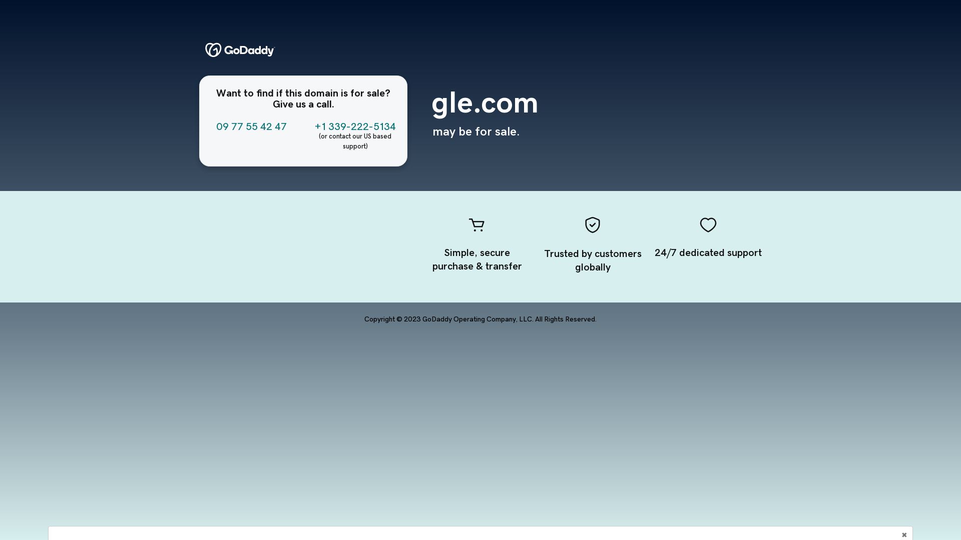 Webseitenstatus gle.com ist   ONLINE