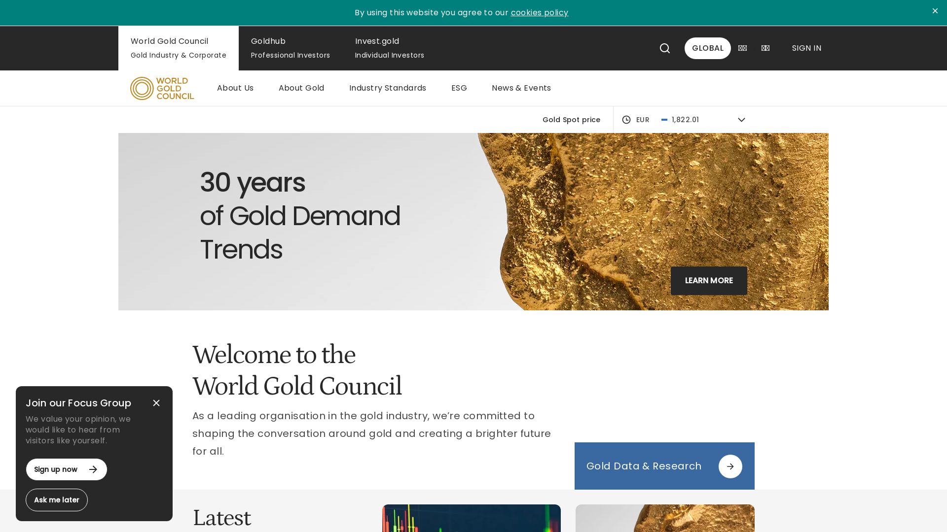 Webseitenstatus gold.org ist   ONLINE