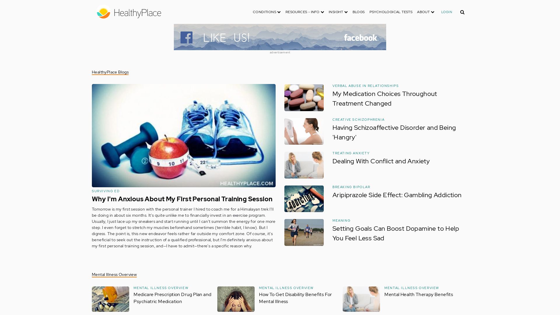 Webseitenstatus healthyplace.com ist   ONLINE