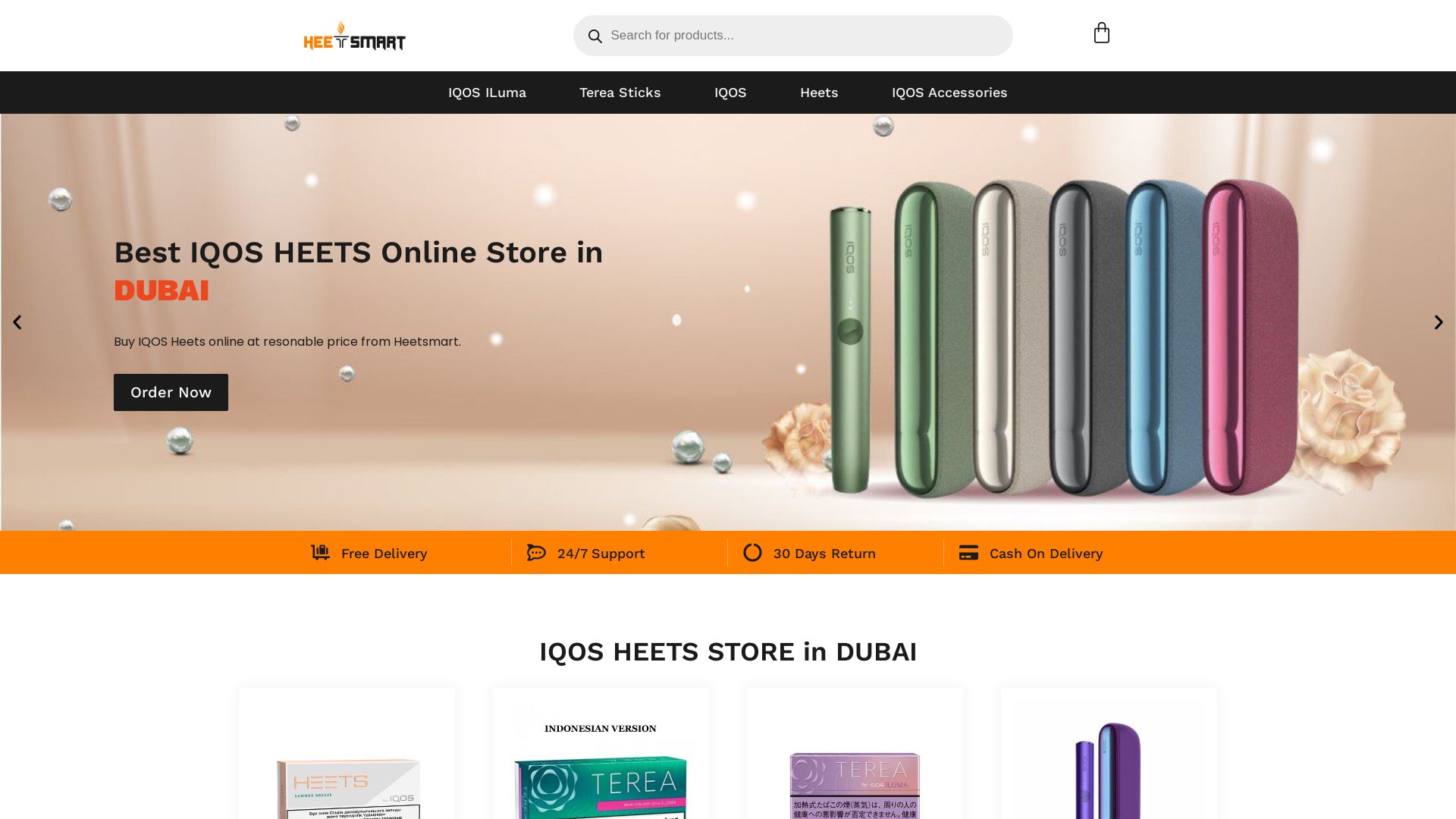 Webseitenstatus heetsmart.ae ist   ONLINE