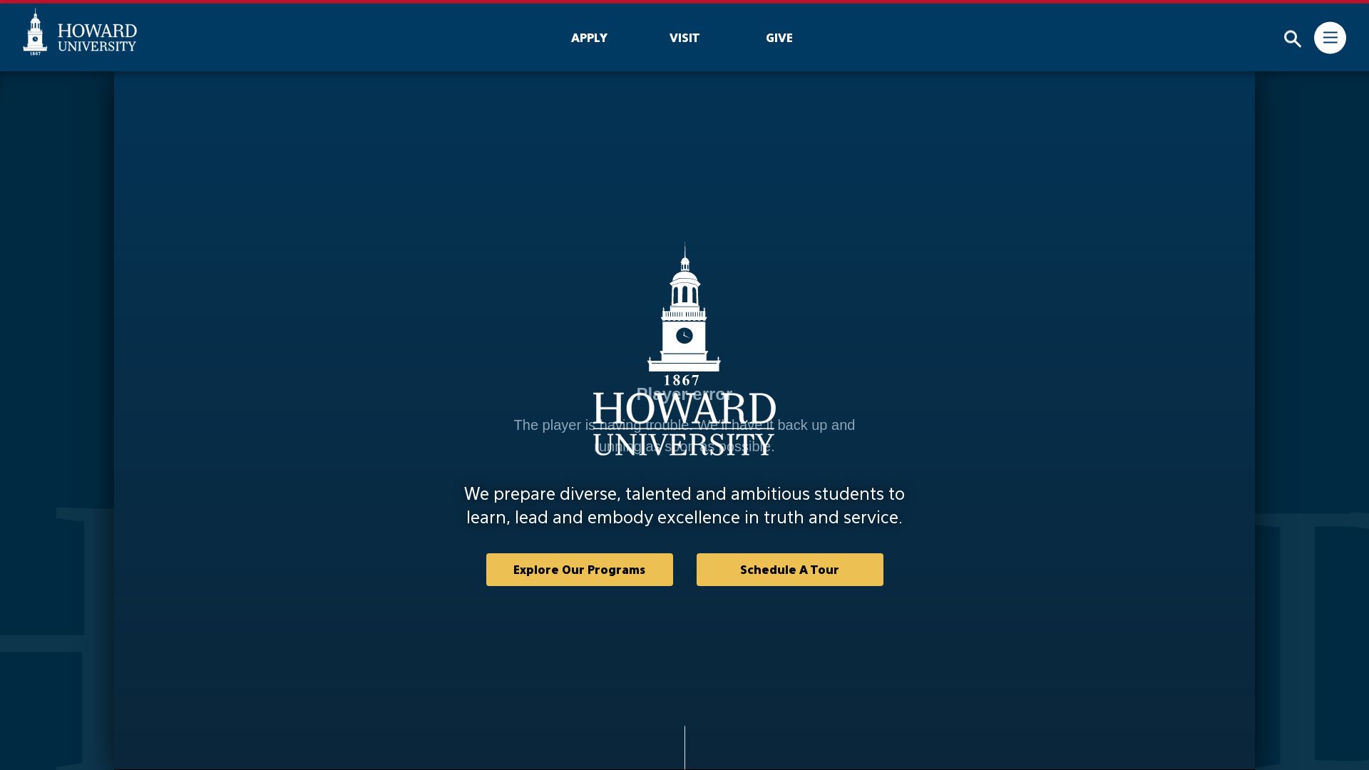 Webseitenstatus howard.edu ist   ONLINE