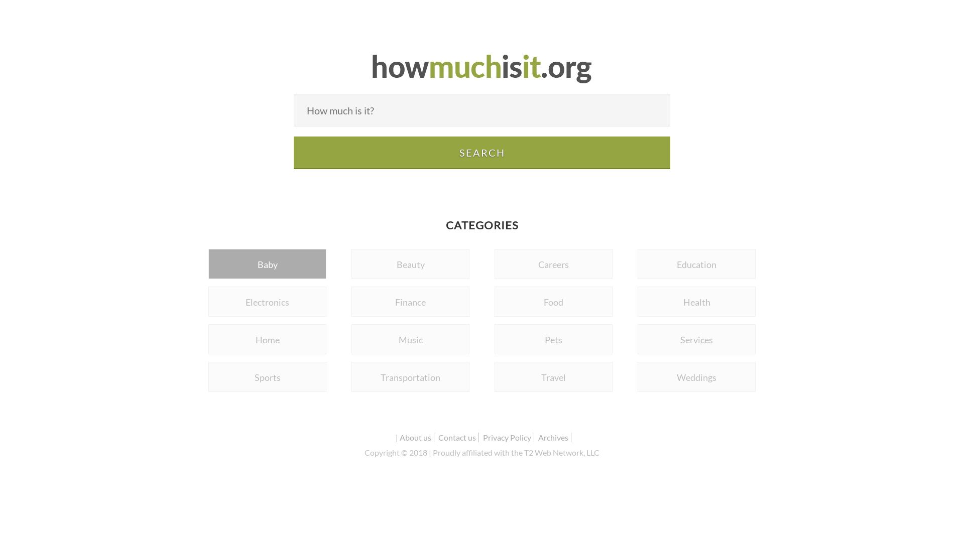 Webseitenstatus howmuchisit.org ist   ONLINE