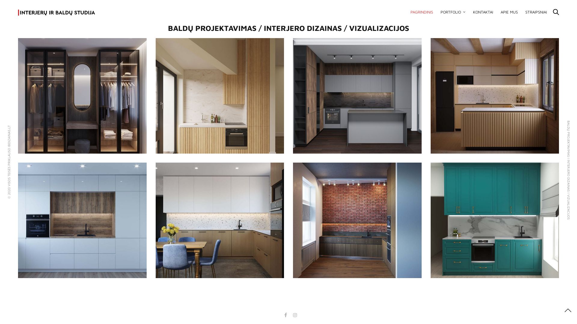 Webseitenstatus ibdizainas.lt ist   ONLINE