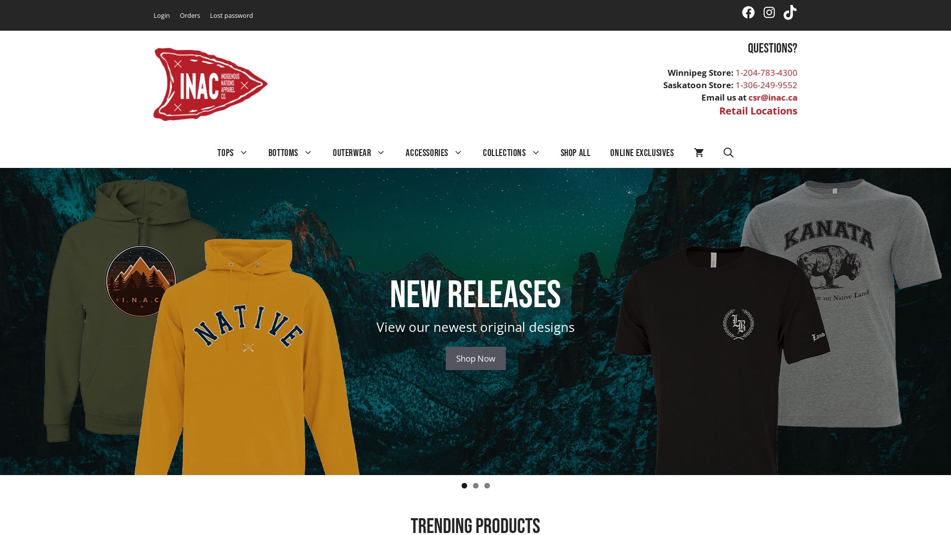 Webseitenstatus inac.ca ist   ONLINE