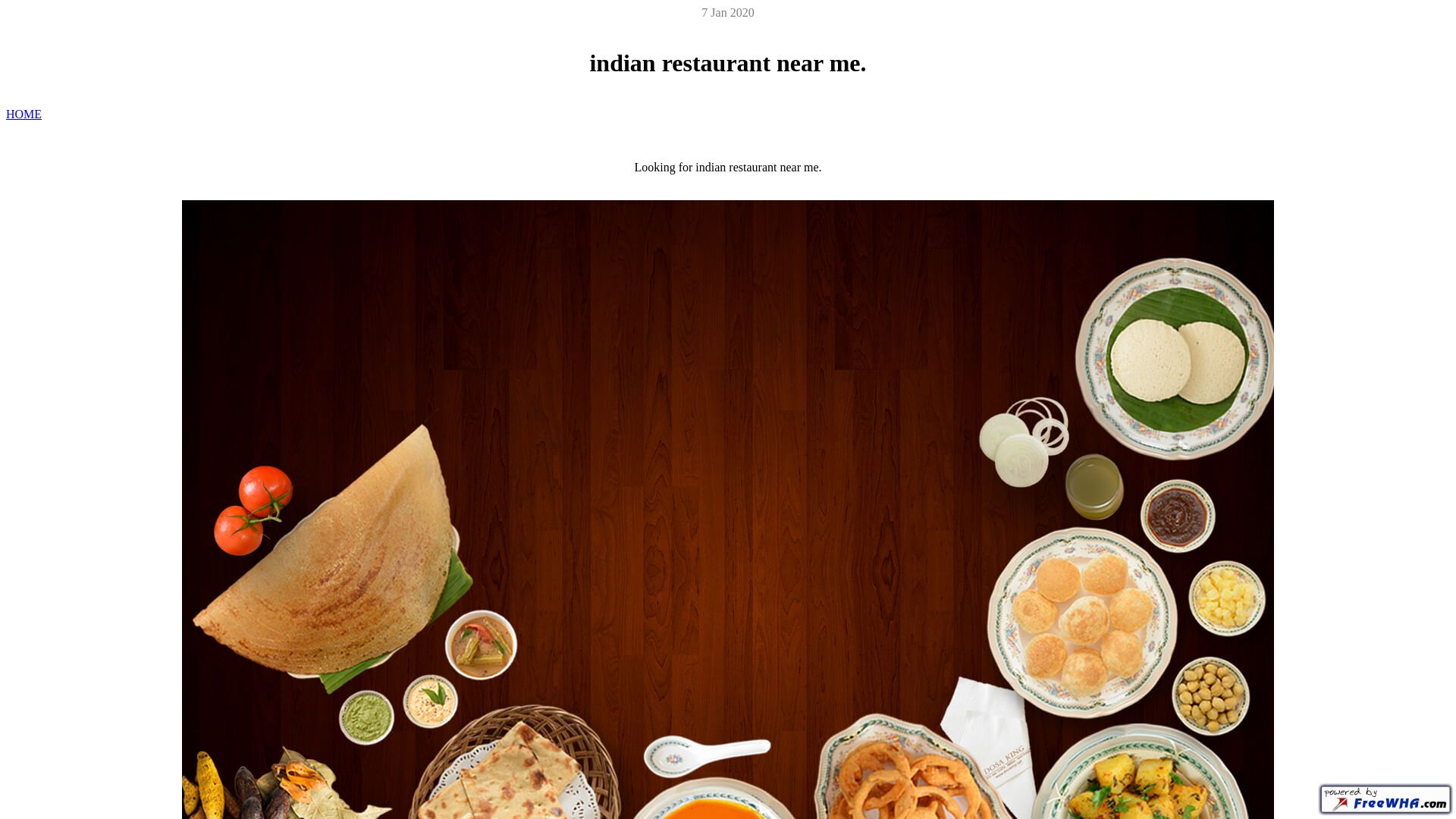 Webseitenstatus indianrestaurantnearme.ueuo.com ist   ONLINE