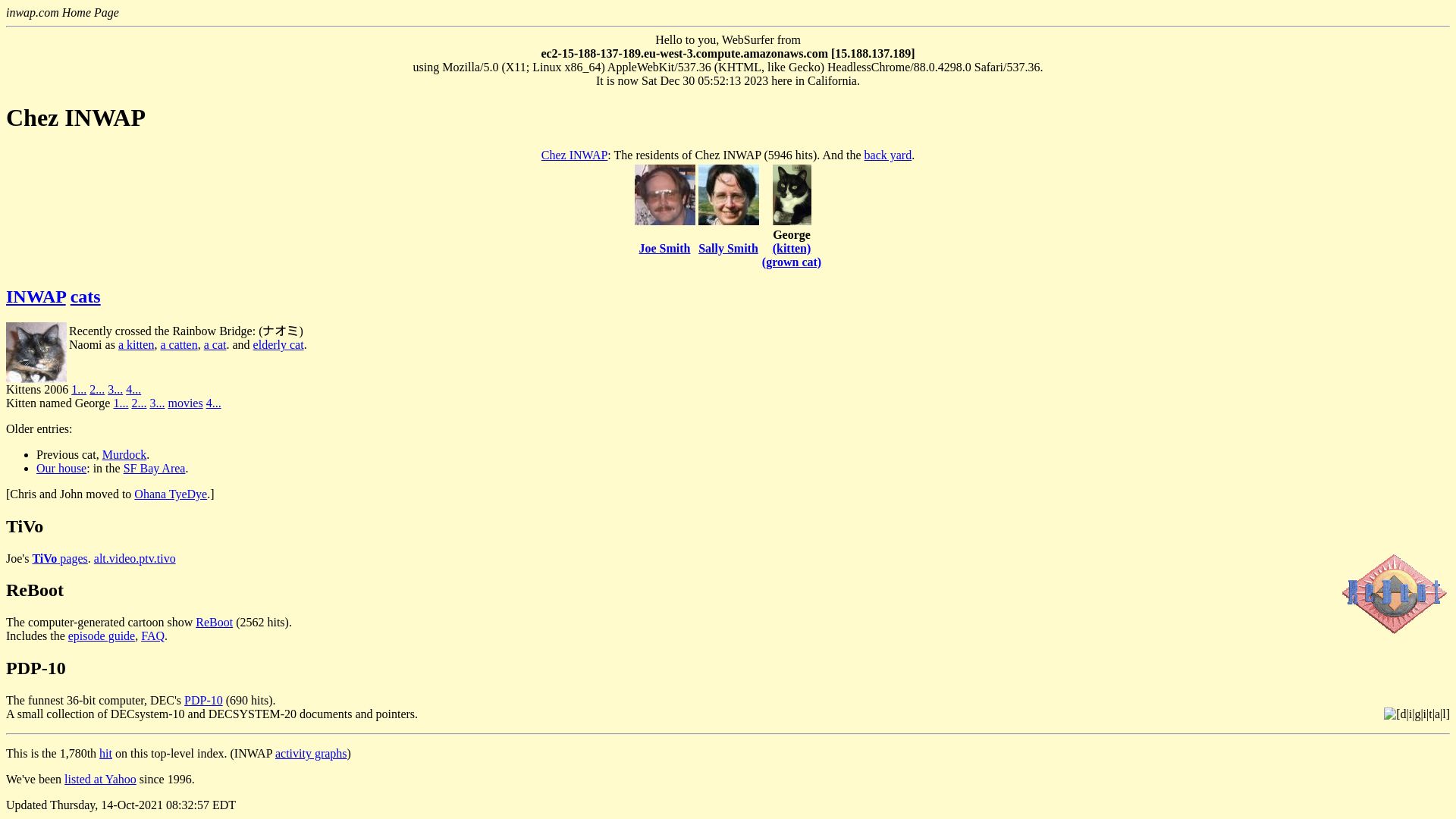 Webseitenstatus inwap.com ist   ONLINE