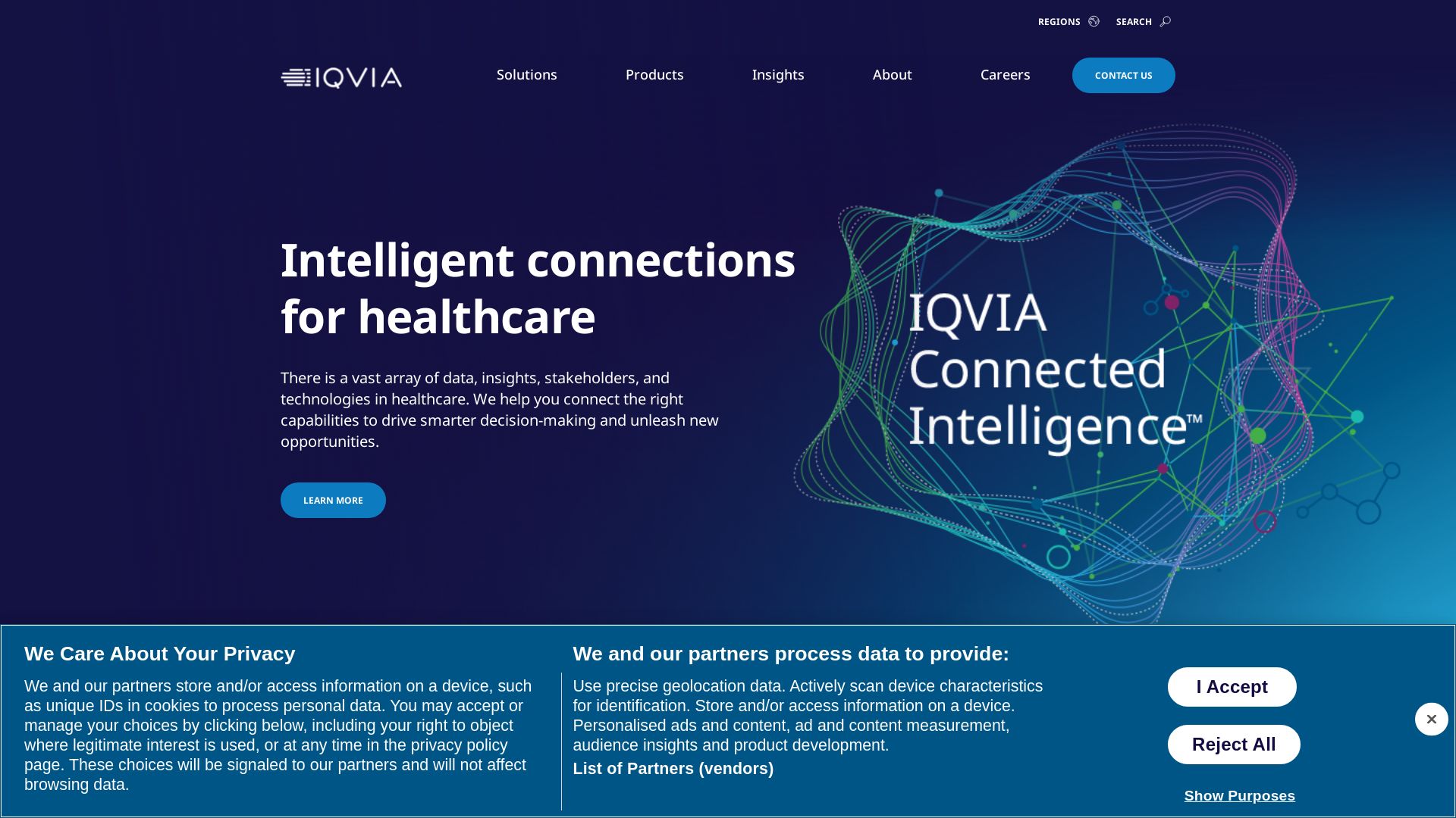 Webseitenstatus iqvia.com ist   ONLINE