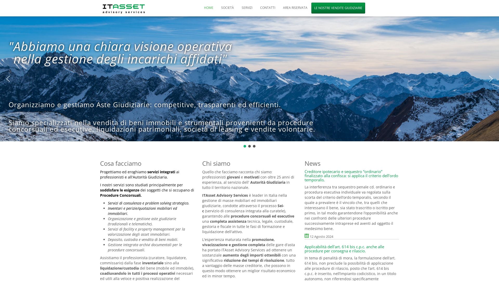 Webseitenstatus itasset.it ist   ONLINE