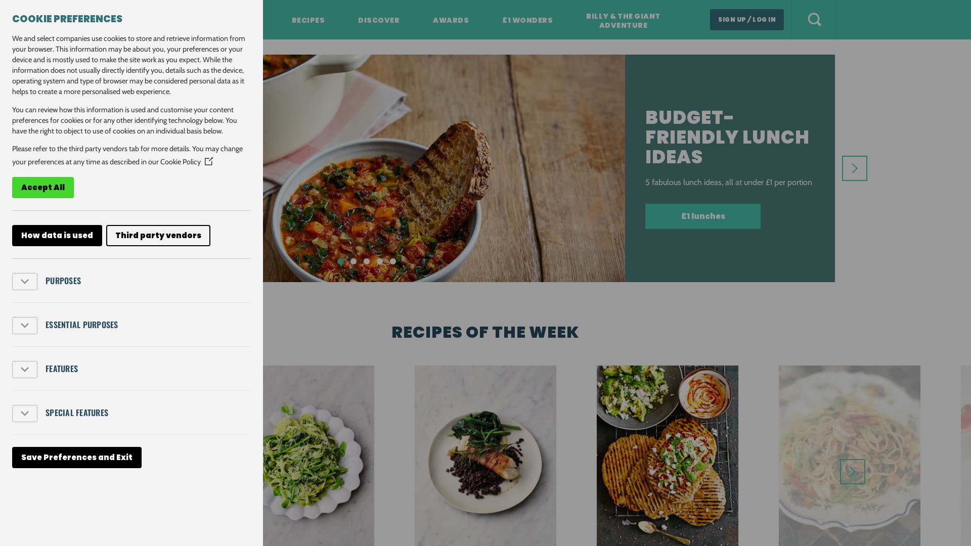 Webseitenstatus jamieoliver.com ist   ONLINE