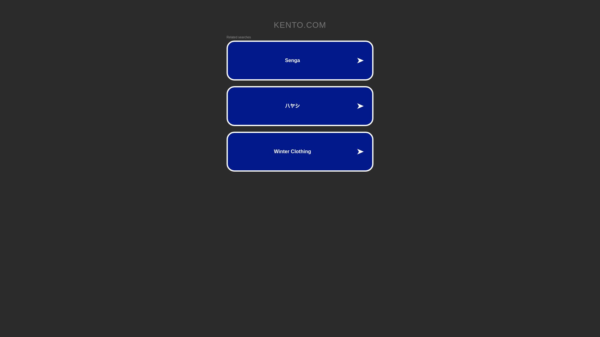 Webseitenstatus kento.com ist   ONLINE