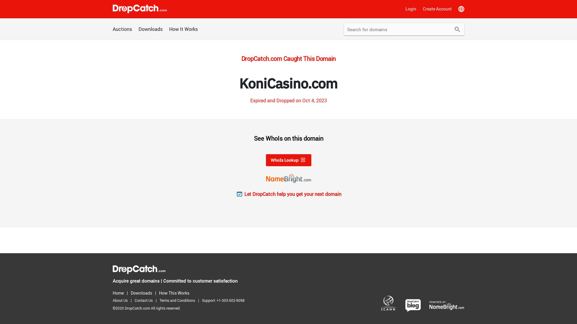 Webseitenstatus konicasino.com ist   ONLINE