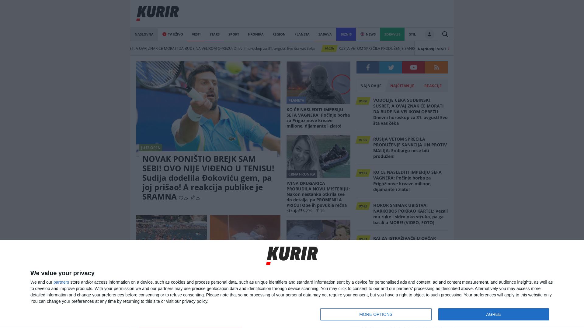Webseitenstatus kurir.rs ist   ONLINE