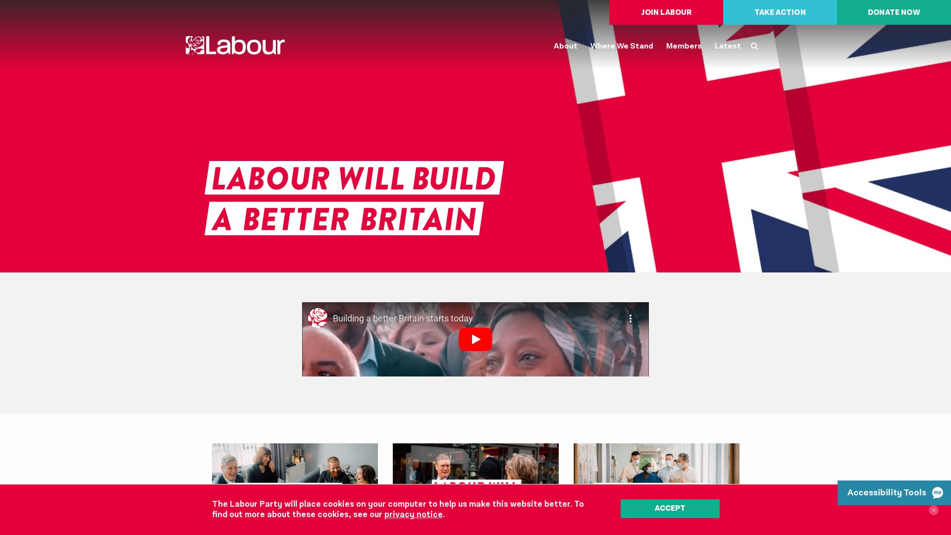 Webseitenstatus labour.org.uk ist   ONLINE