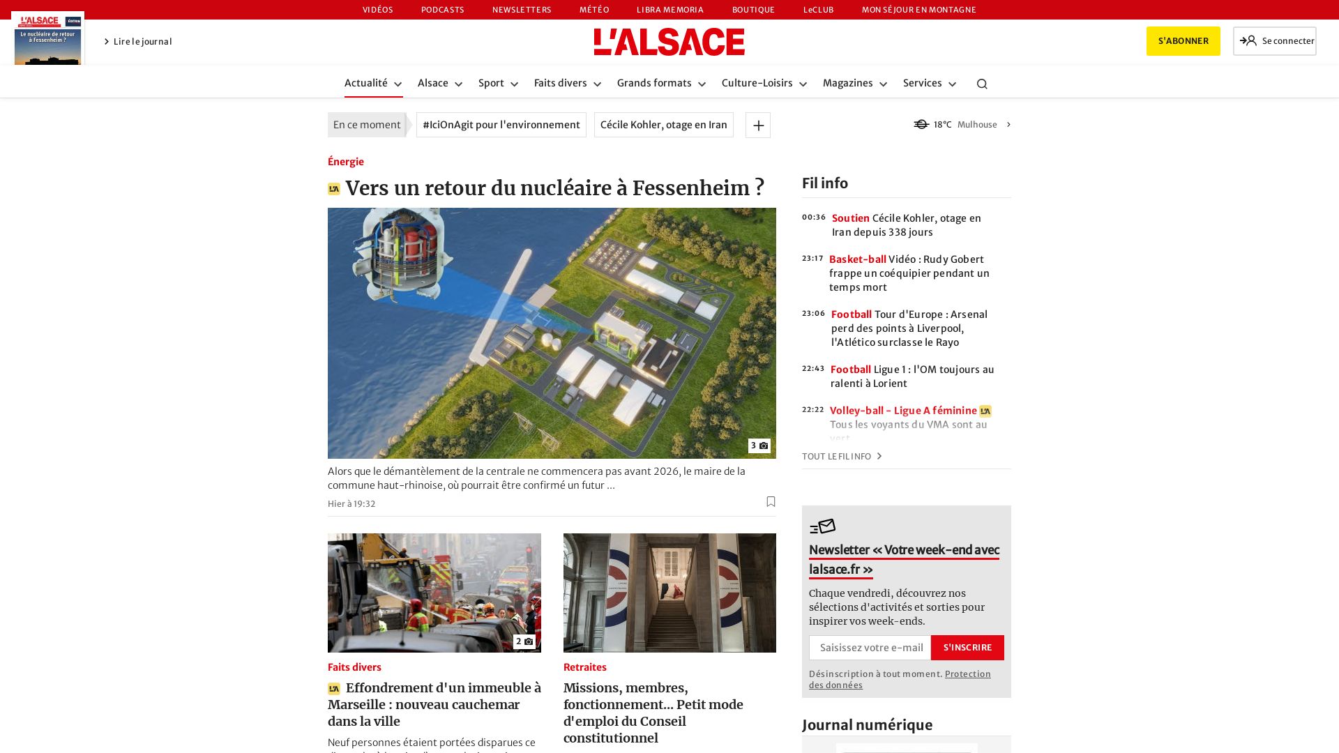 Webseitenstatus lalsace.fr ist   ONLINE