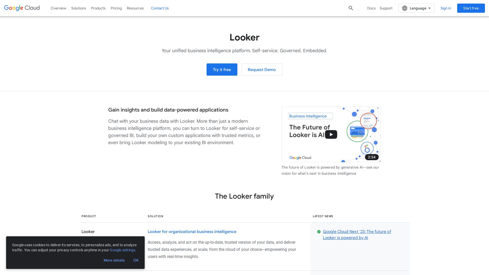 Webseitenstatus looker.com ist   ONLINE