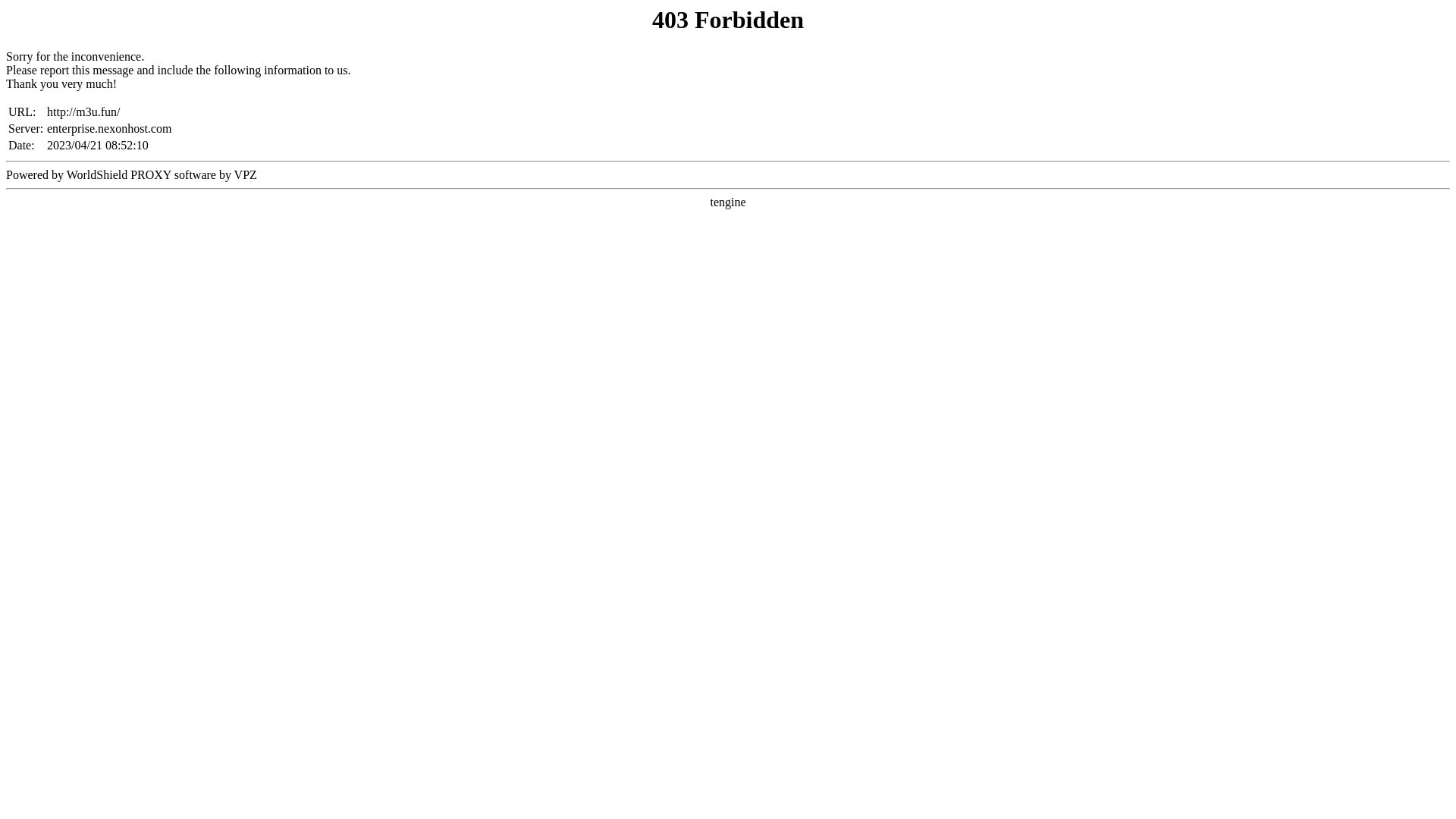 Webseitenstatus m3u.fun ist   ONLINE