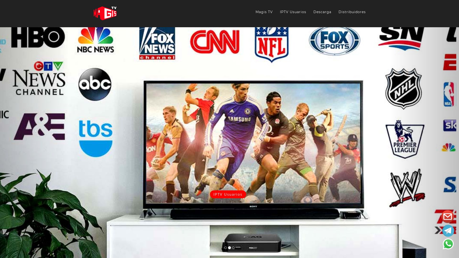 Webseitenstatus magistv.es ist   ONLINE