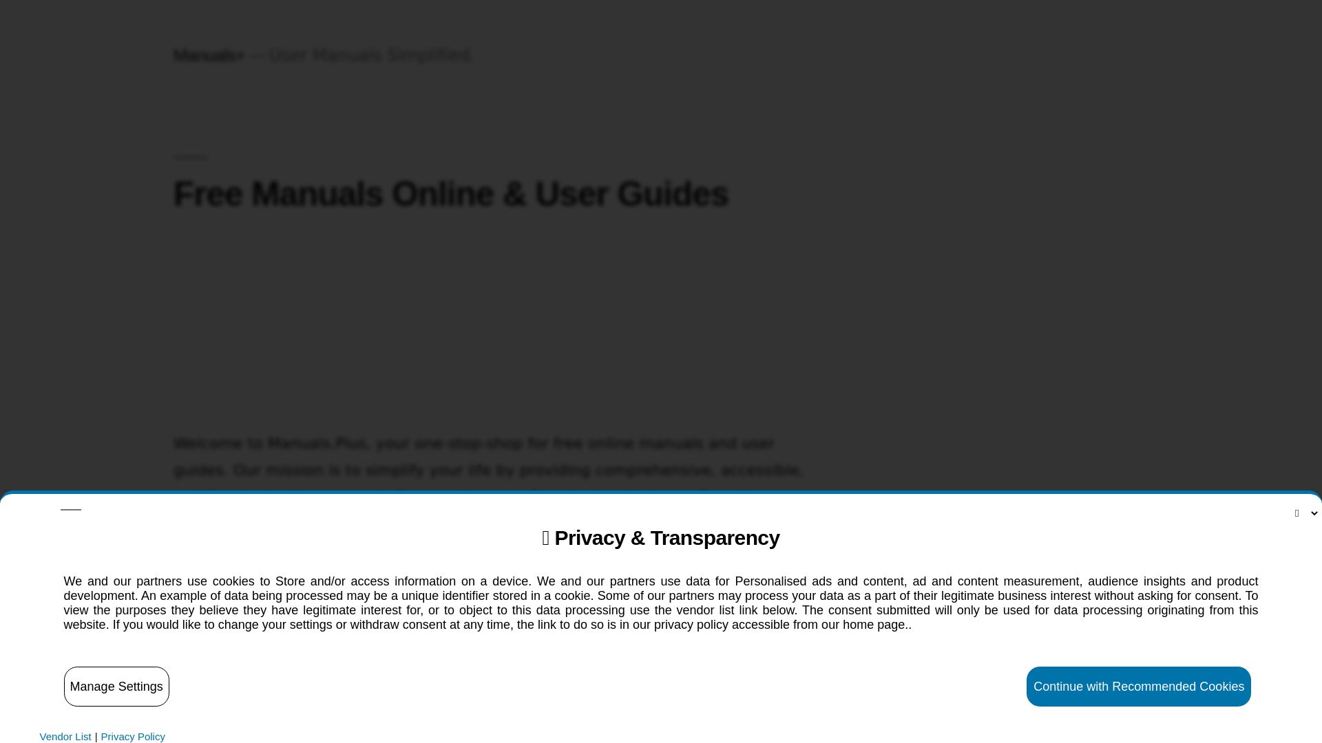 Webseitenstatus manuals.plus ist   ONLINE
