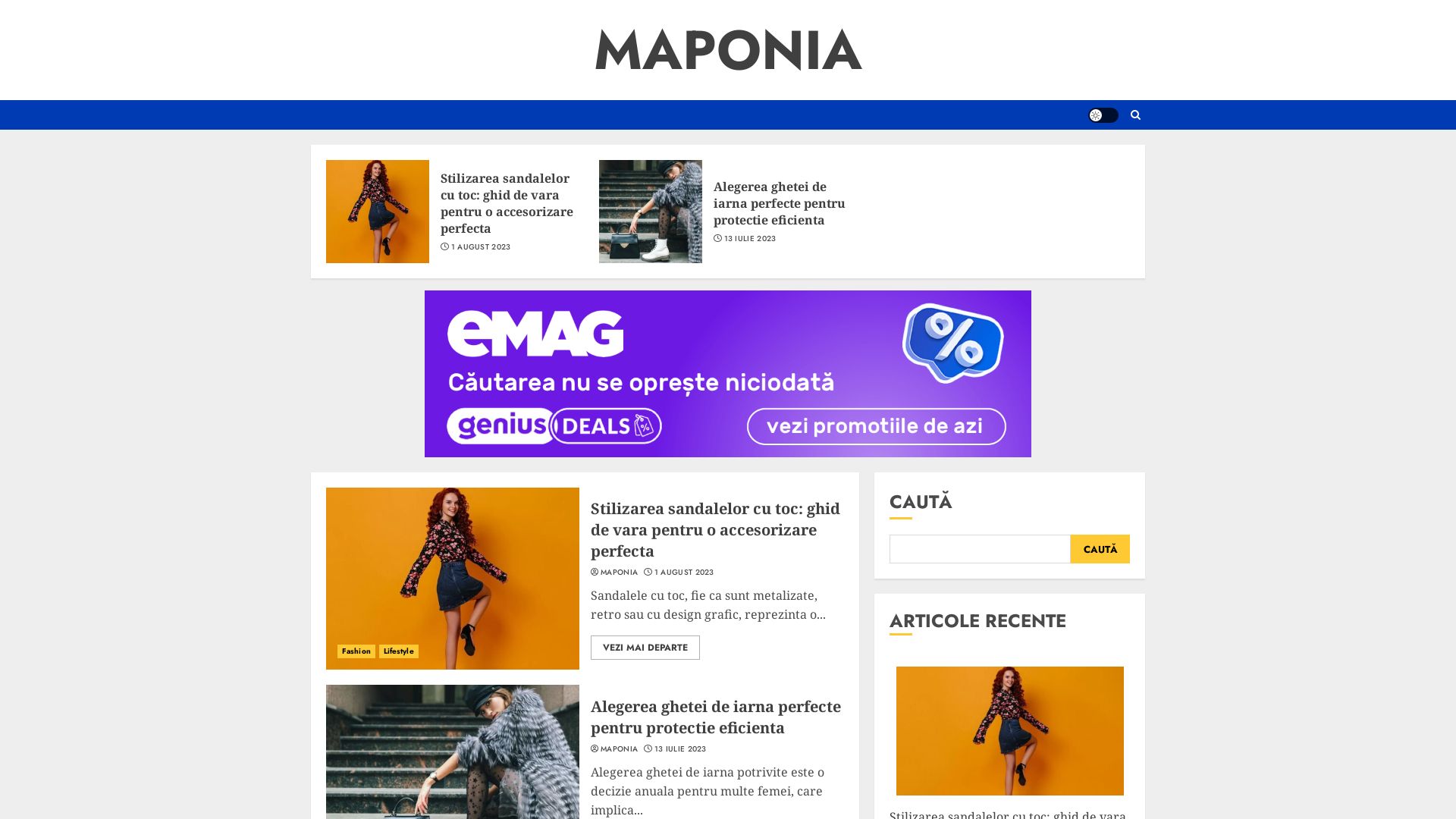 Webseitenstatus maponia.ro ist   ONLINE