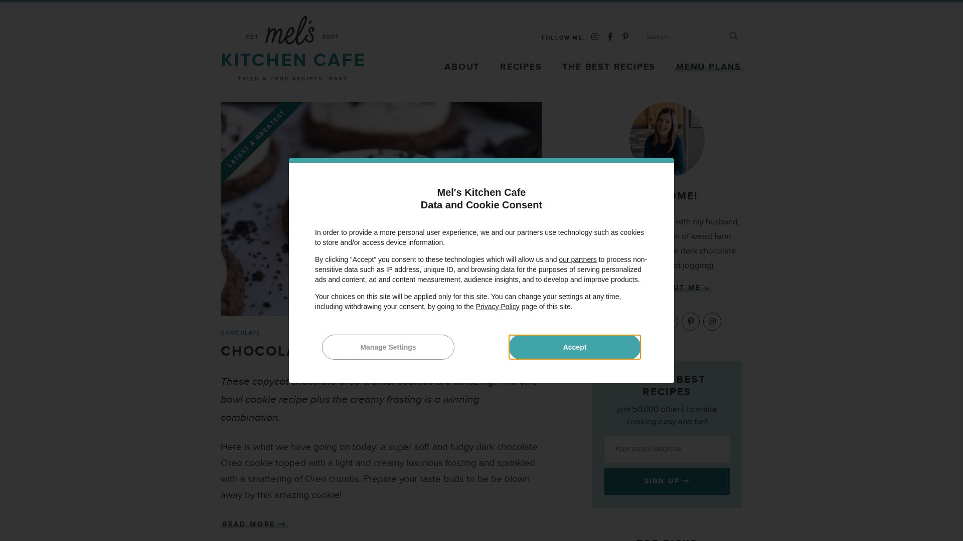 Webseitenstatus melskitchencafe.com ist   ONLINE