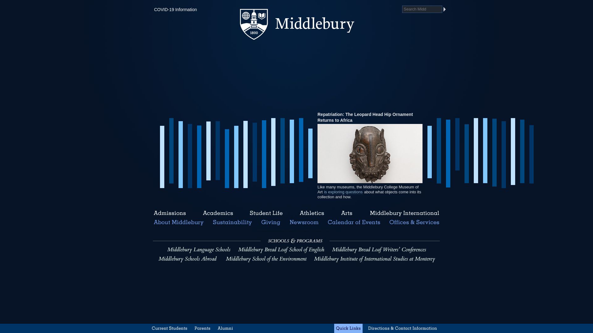 Webseitenstatus middlebury.edu ist   ONLINE