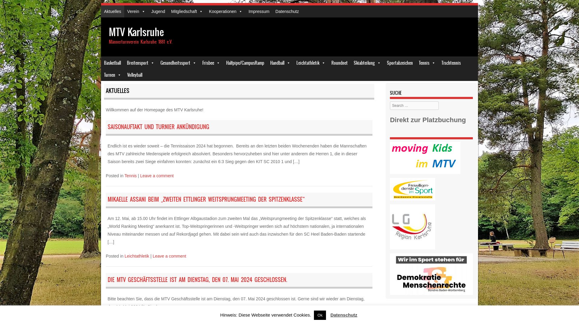Webseitenstatus mtv-karlsruhe.de ist   ONLINE