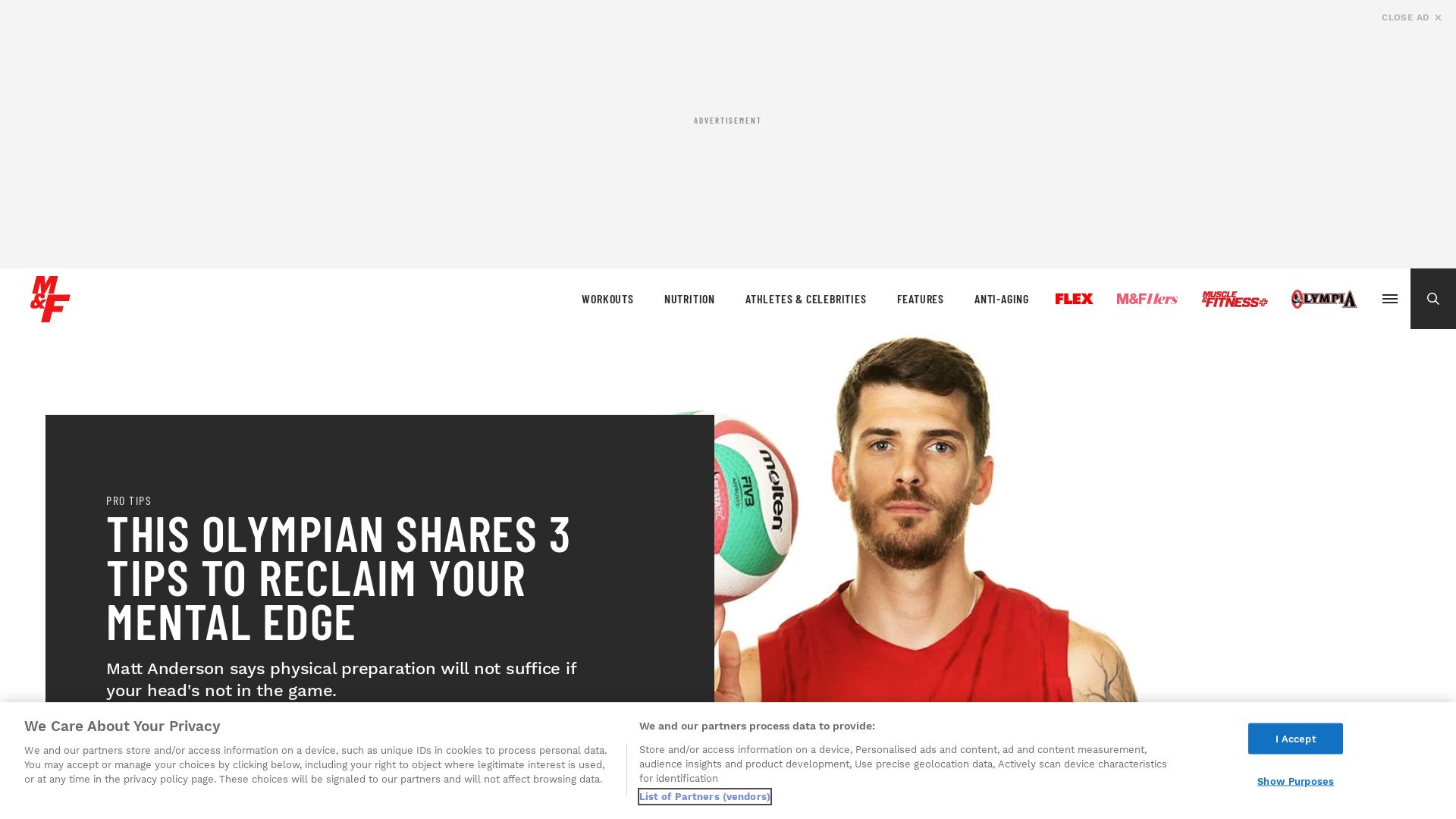 Webseitenstatus muscleandfitness.com ist   ONLINE
