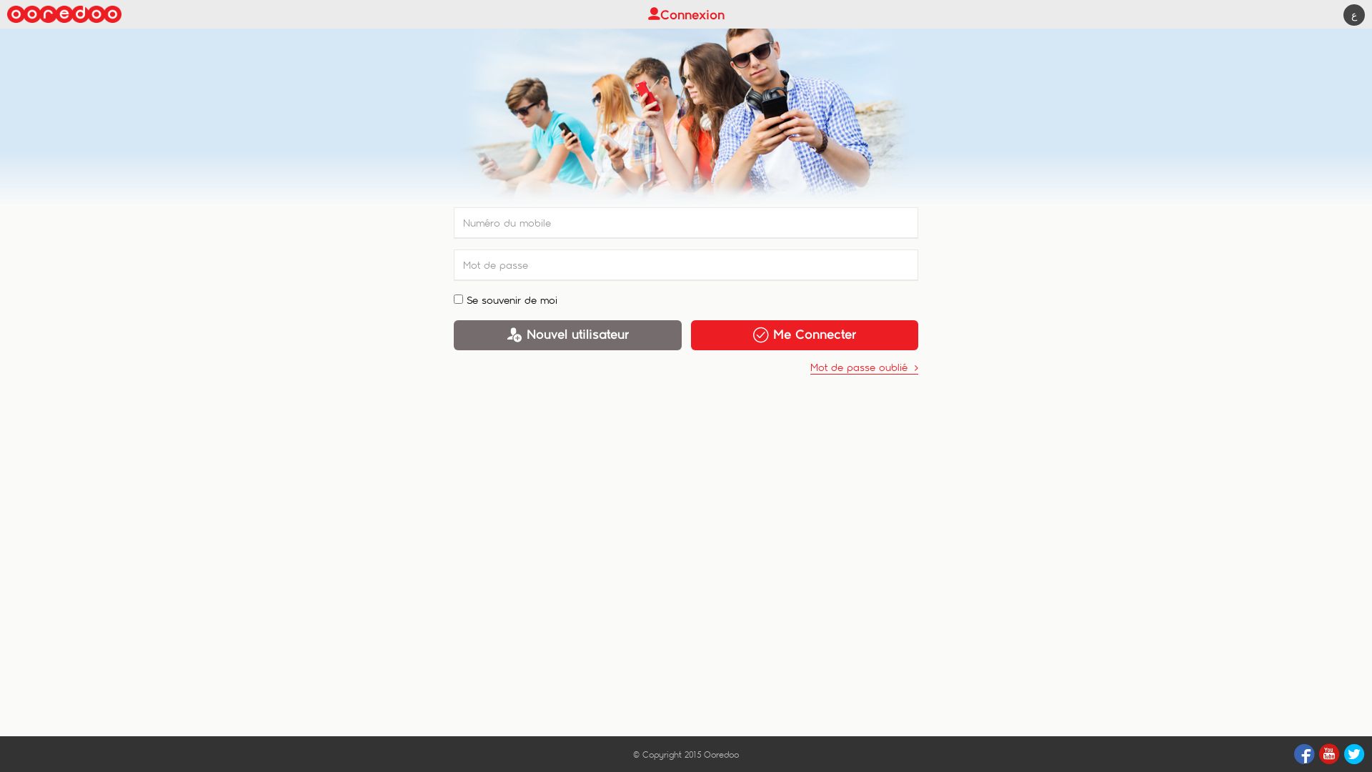 Webseitenstatus my.ooredoo.dz ist   ONLINE
