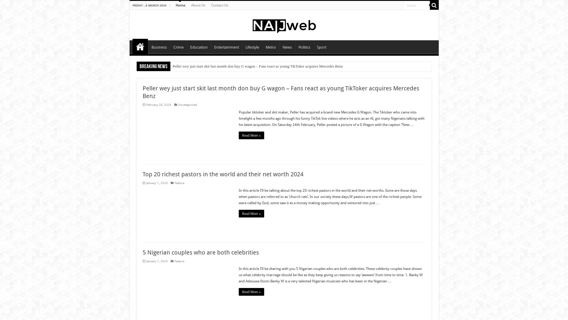 Webseitenstatus naijweb.ng ist   ONLINE