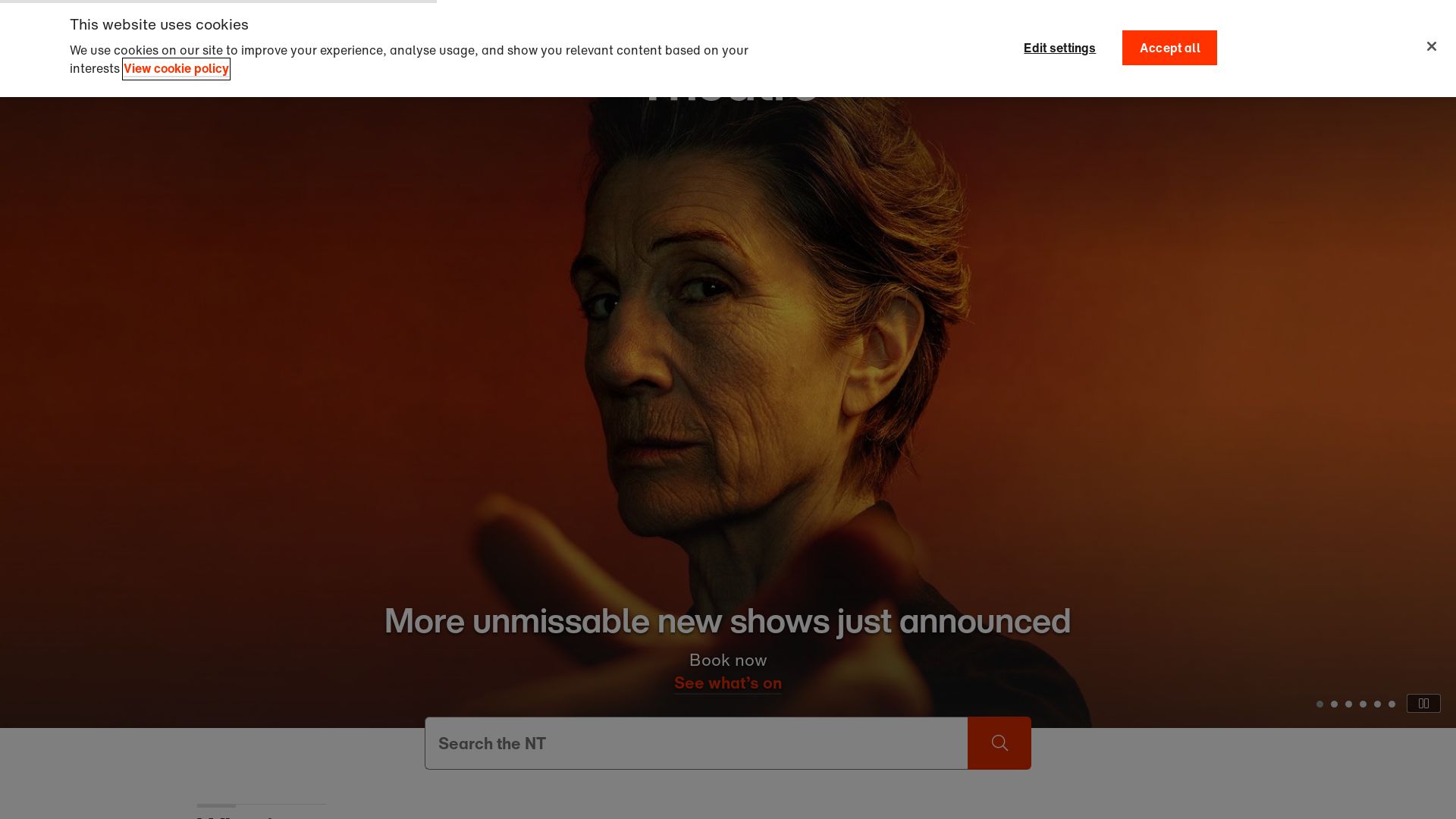 Webseitenstatus nationaltheatre.org.uk ist   ONLINE