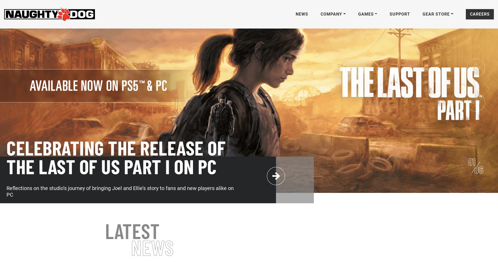 Webseitenstatus naughtydog.com ist   ONLINE