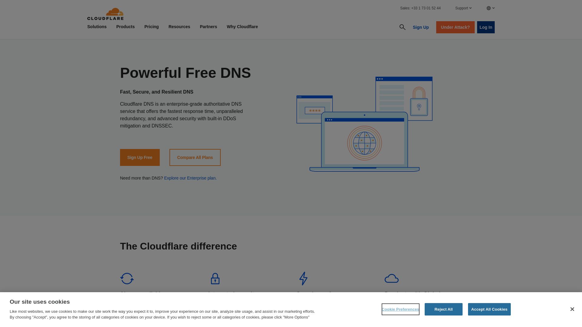 Webseitenstatus nina.ns.cloudflare.com ist   ONLINE
