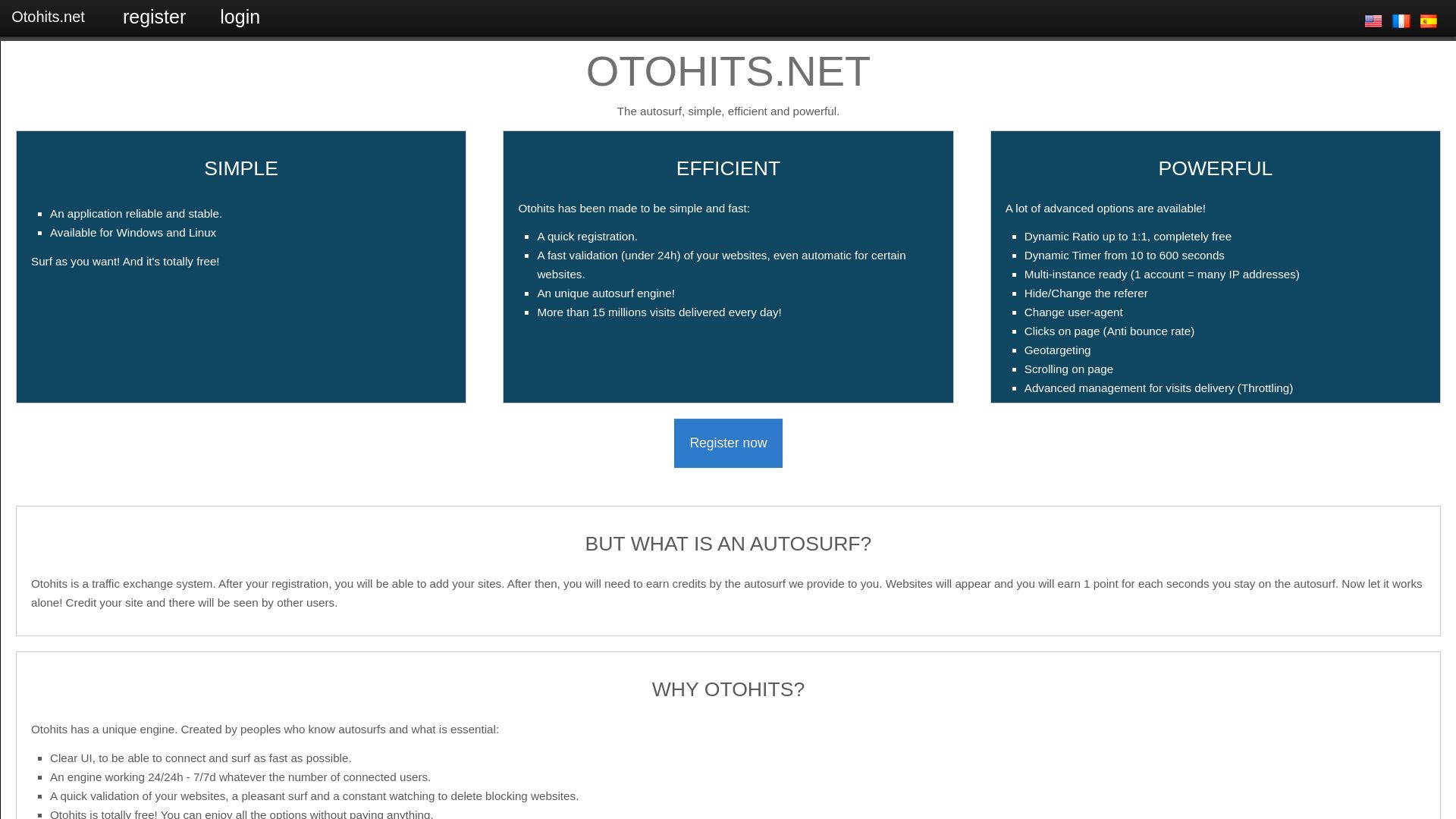 Webseitenstatus otohits.net ist   ONLINE