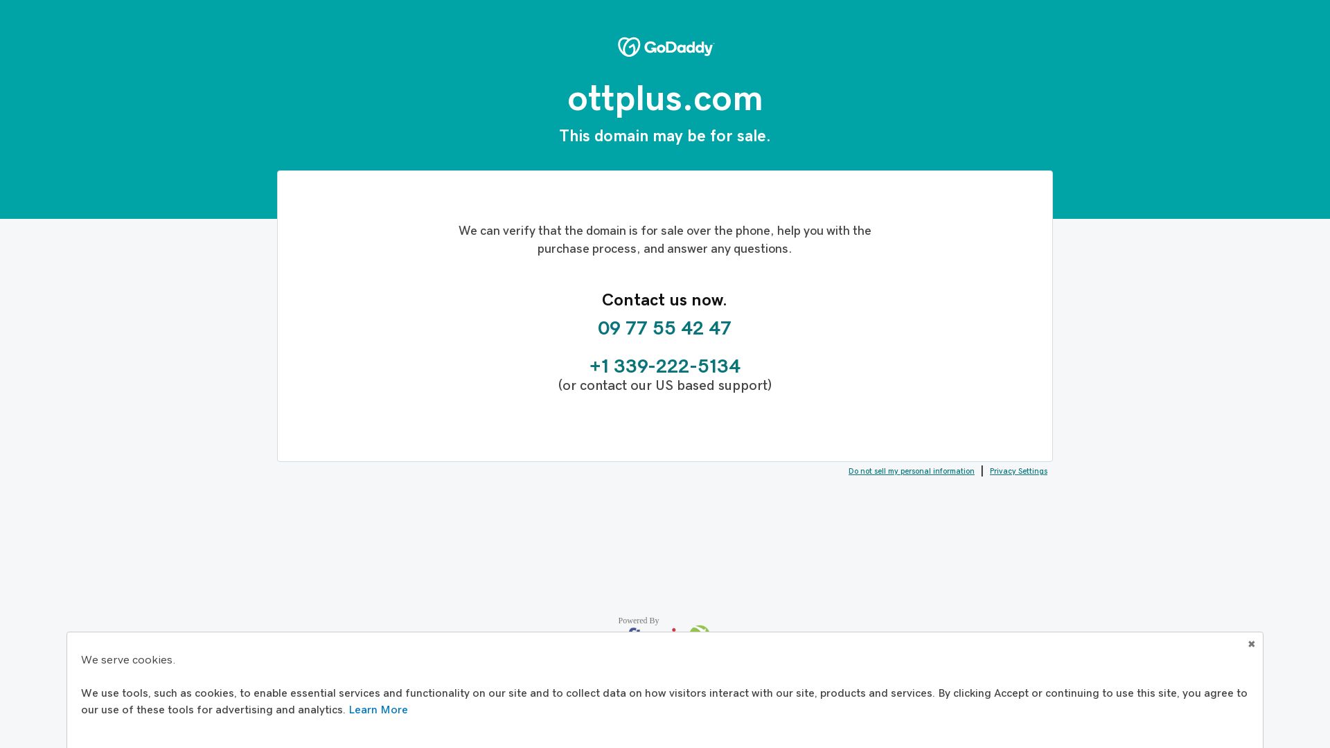 Webseitenstatus ottplus.com ist   ONLINE