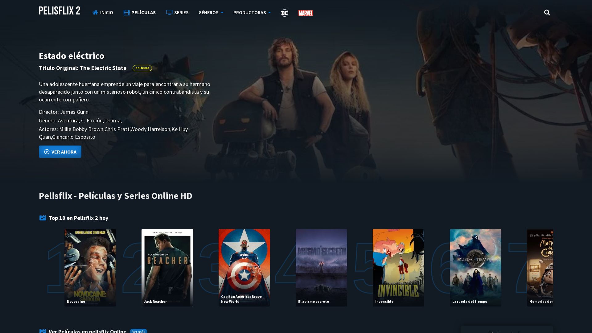Webseitenstatus pelisflix2.college ist   ONLINE