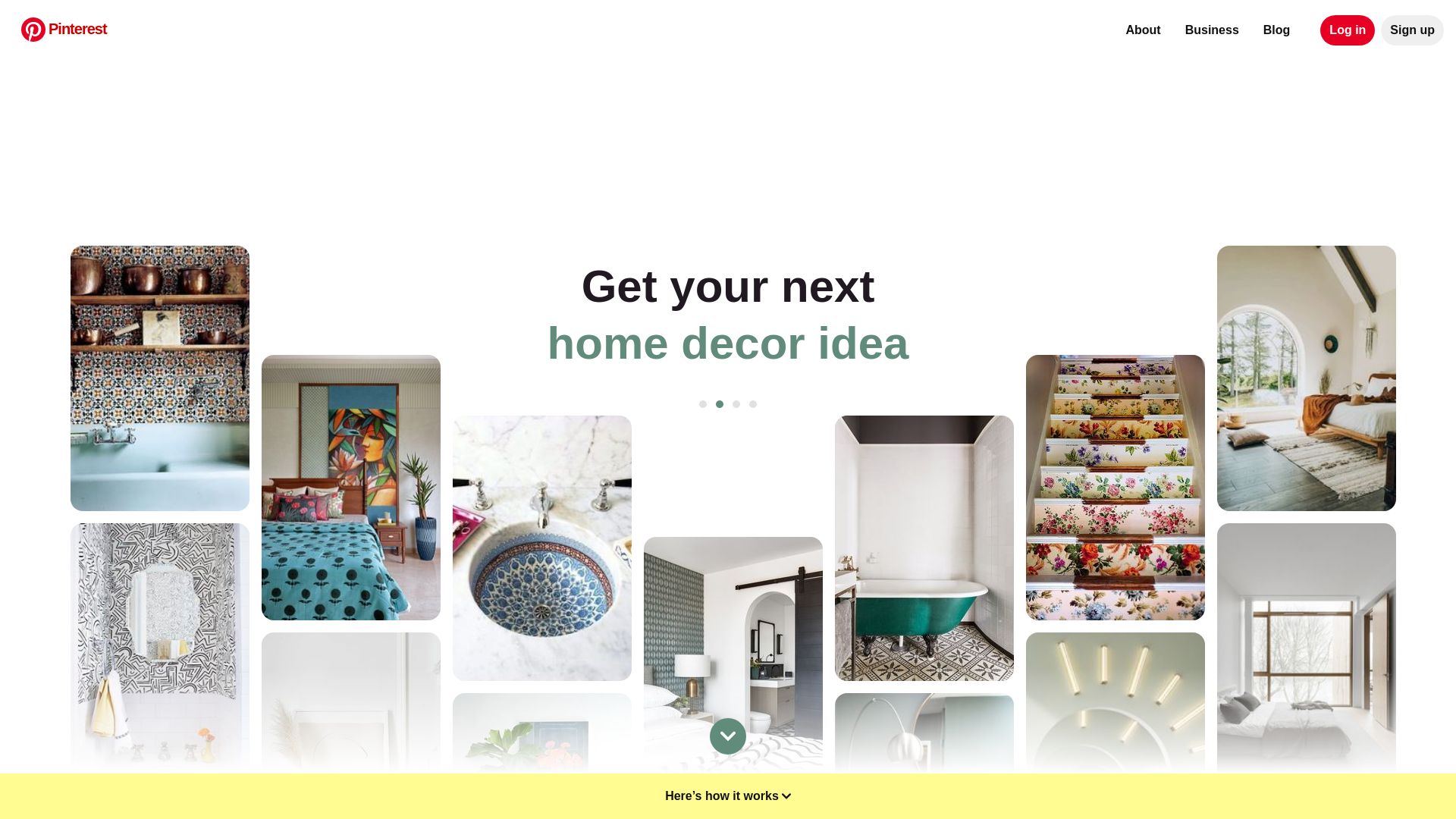 Webseitenstatus pinterest.ca ist   ONLINE